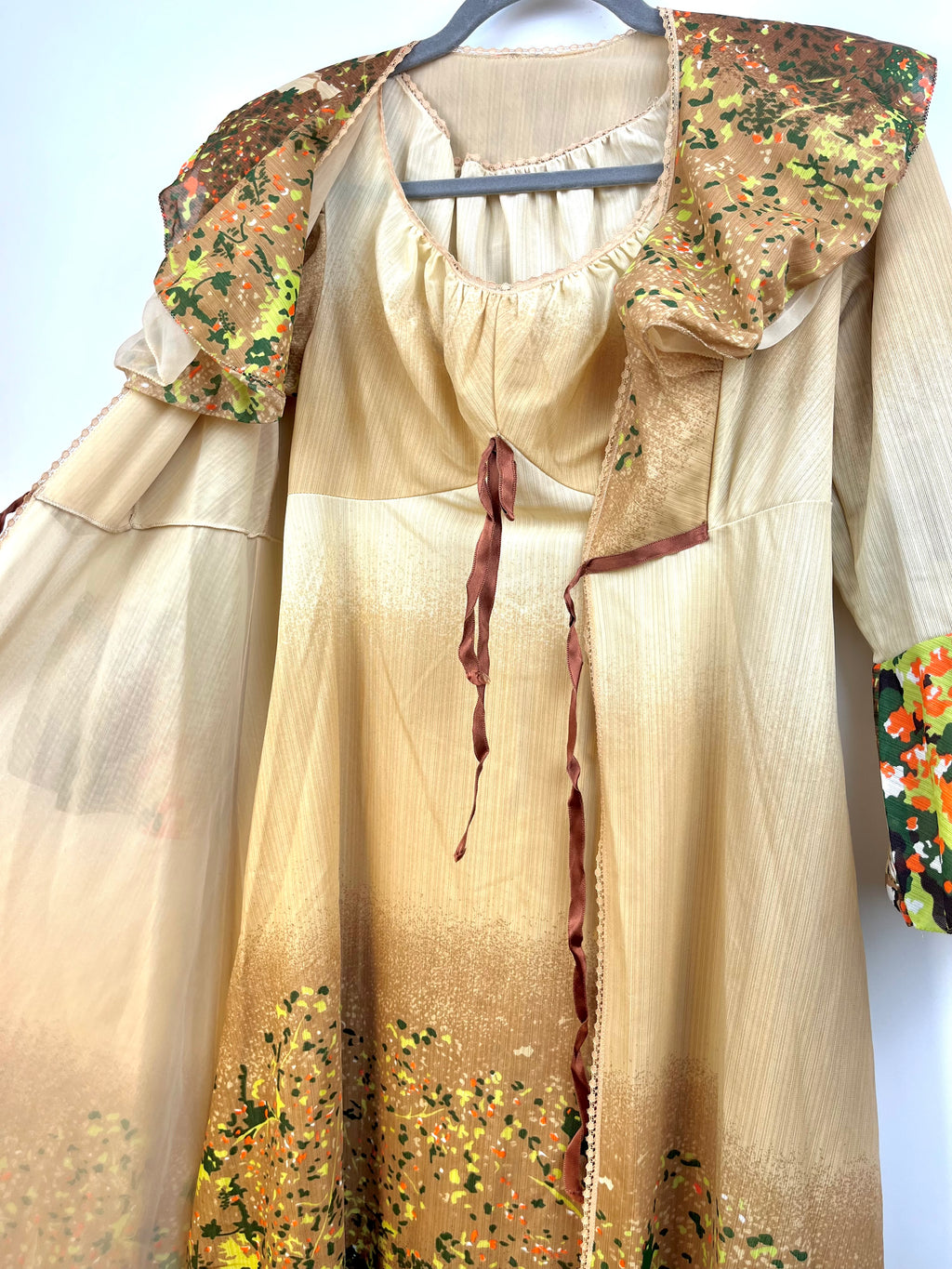 Vintage Prairie Two Piece Dress Set