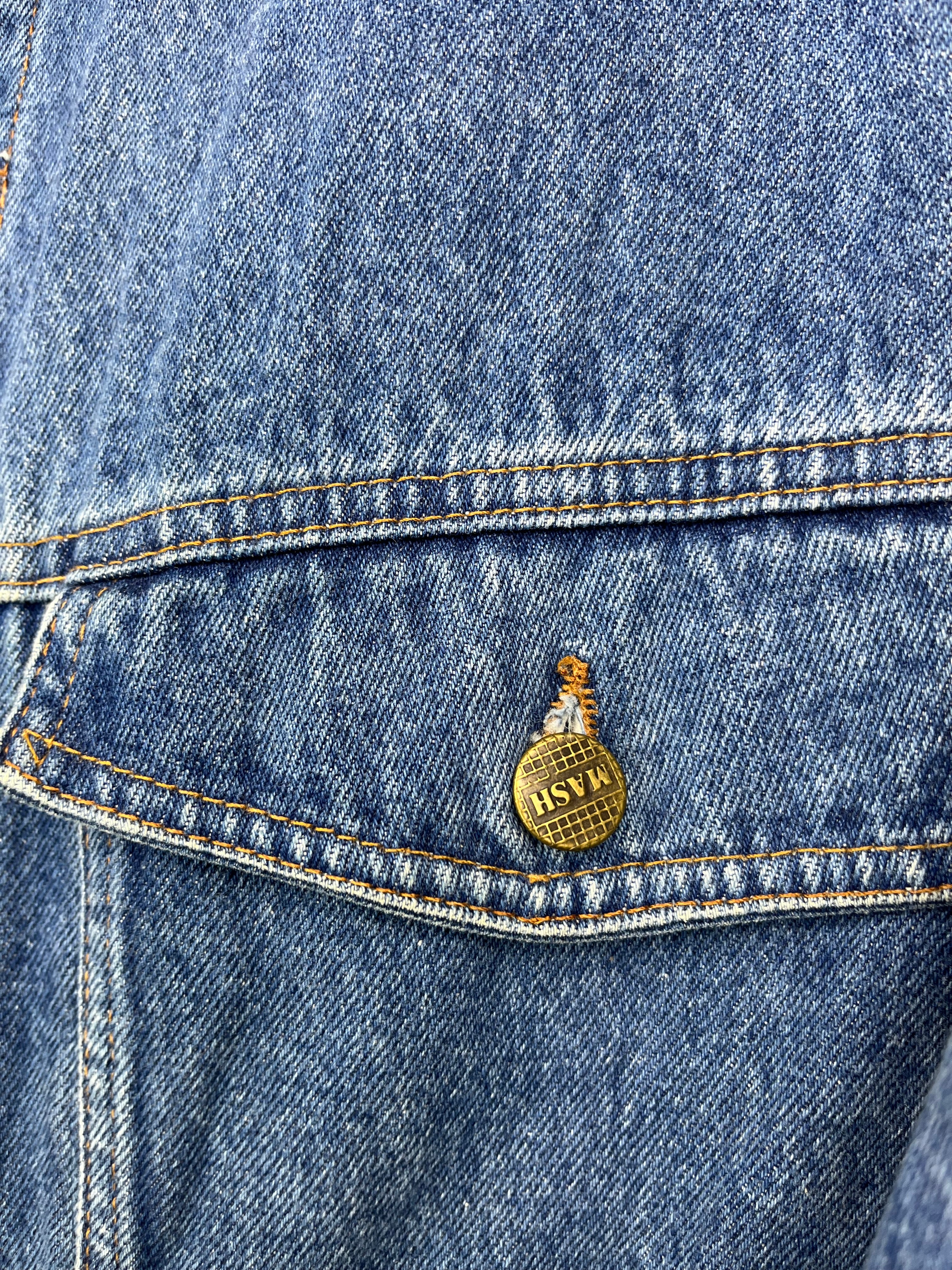 Giacca Denim Vintage Made in Italy Oversize