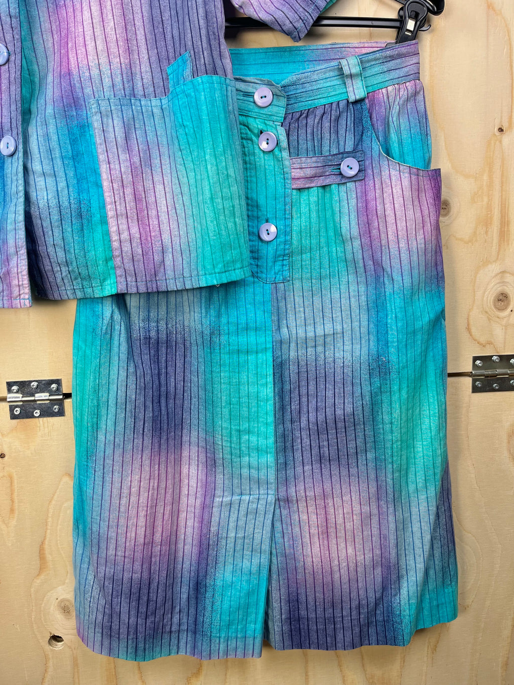Completo Vintage Anni ’90 Made in Italy in Cotone Pastello