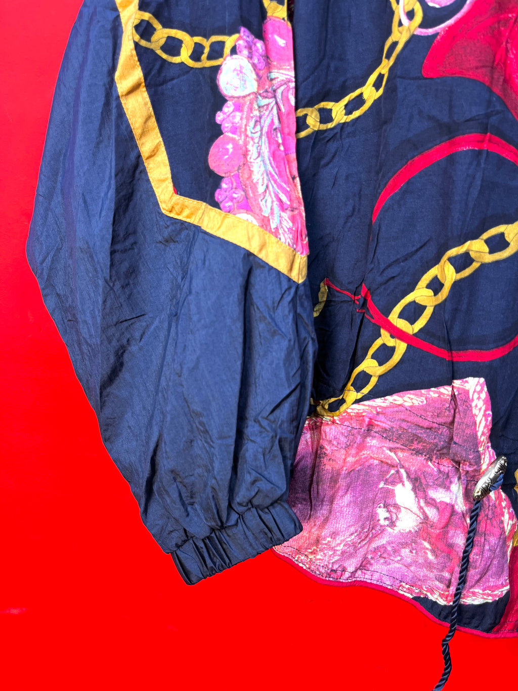 Giacca Vintage 90s Baroque Windbreaker