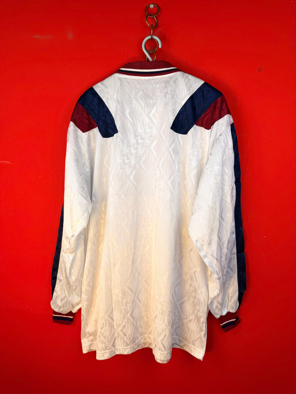 Vintage Royal 90s Long Sleeve Football Jersey