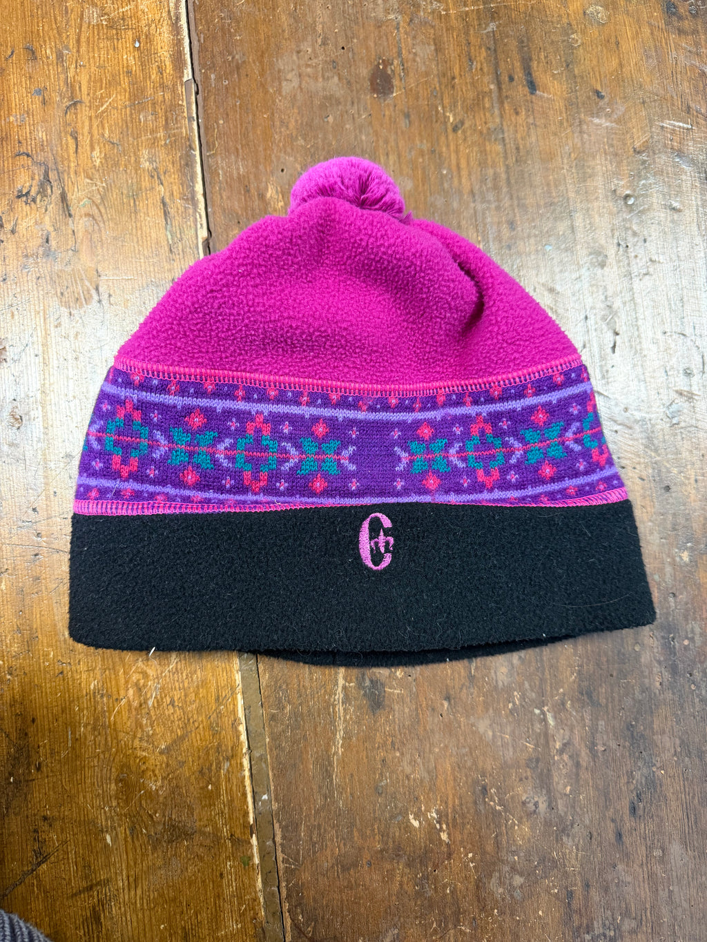 Cappello vintage Conte of Florence – Fucsia ski style