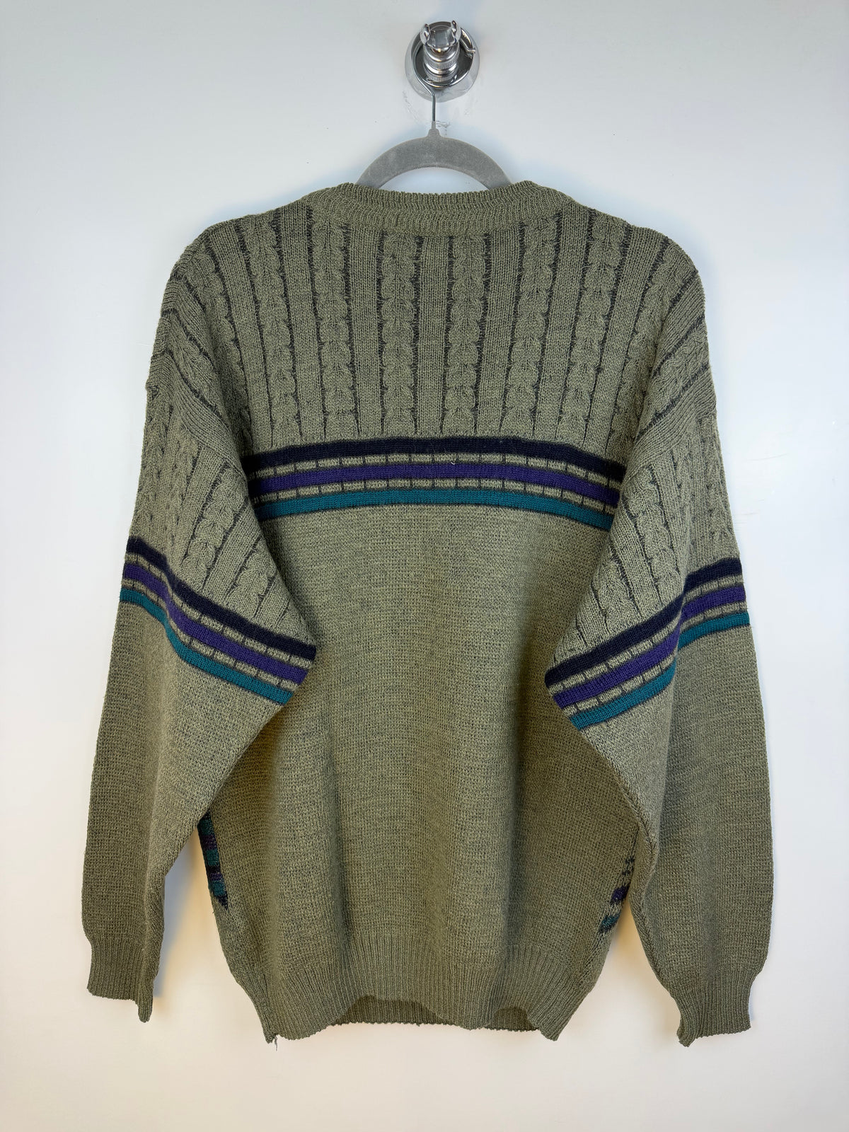 Maglione vintage Pro Man con fantasia geometrica