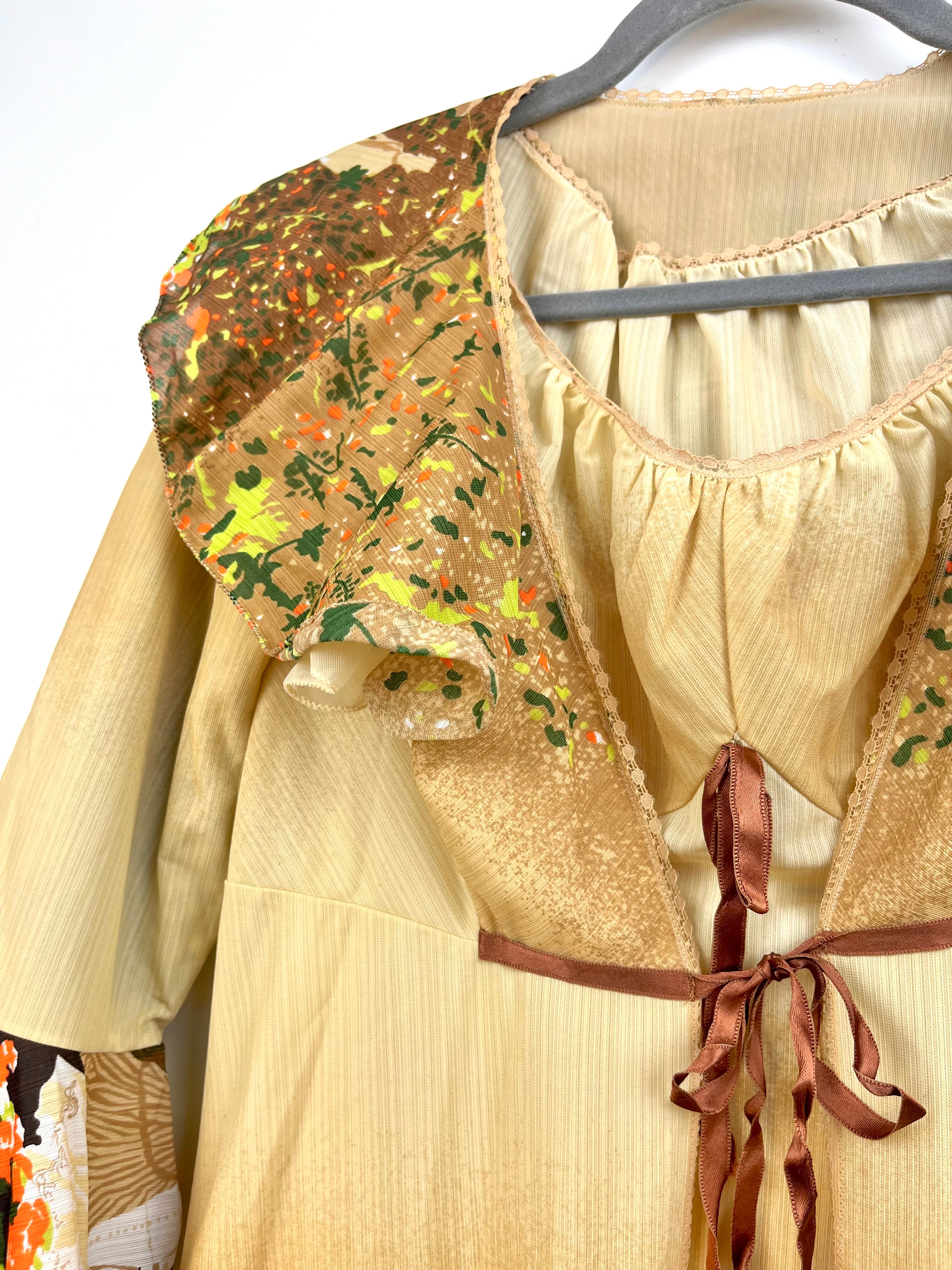 Vintage Prairie Two Piece Dress Set