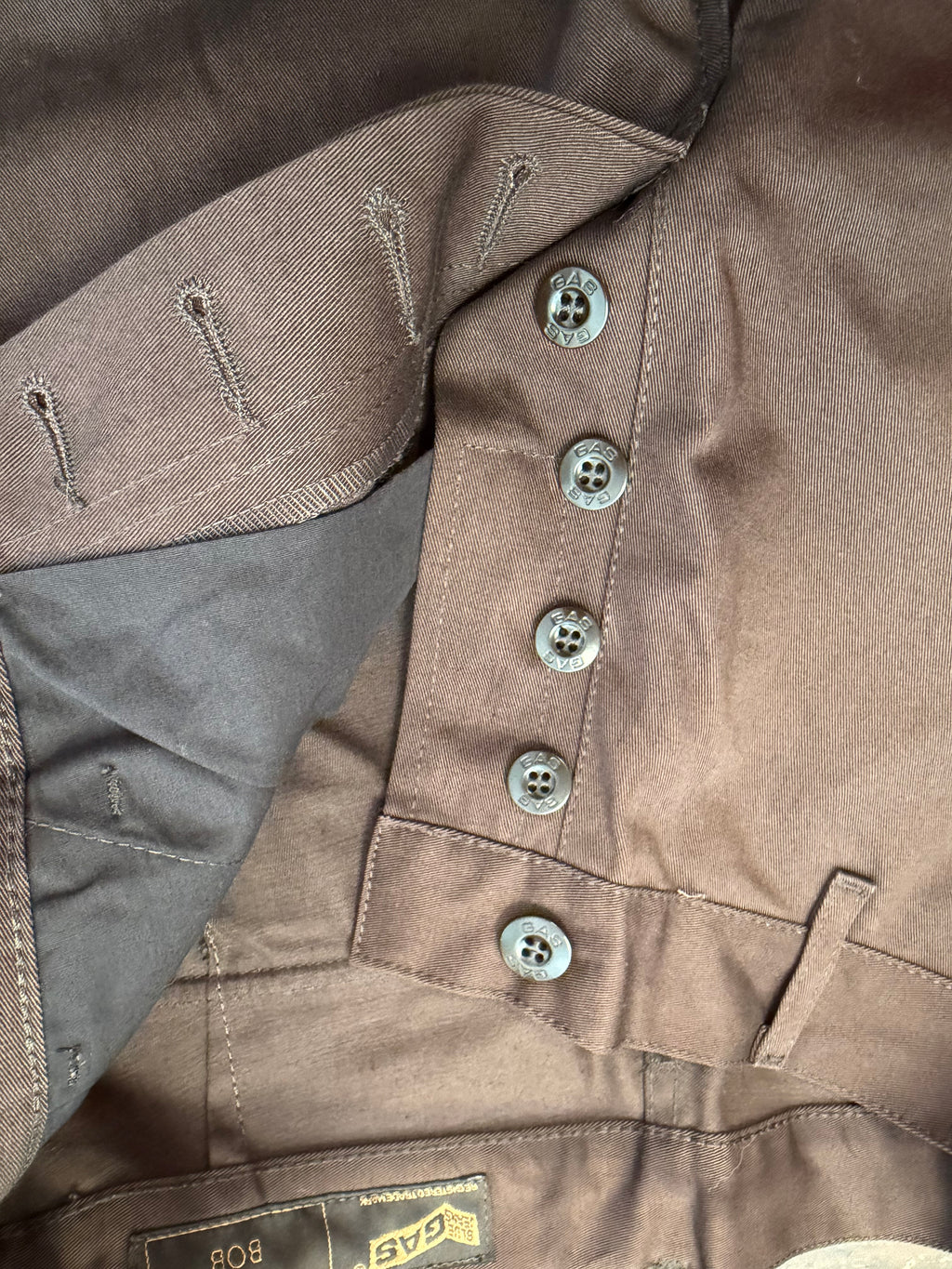 Vintage GAS BOB F1 Clinica Mobile Pants – Made in Italy – Y2K