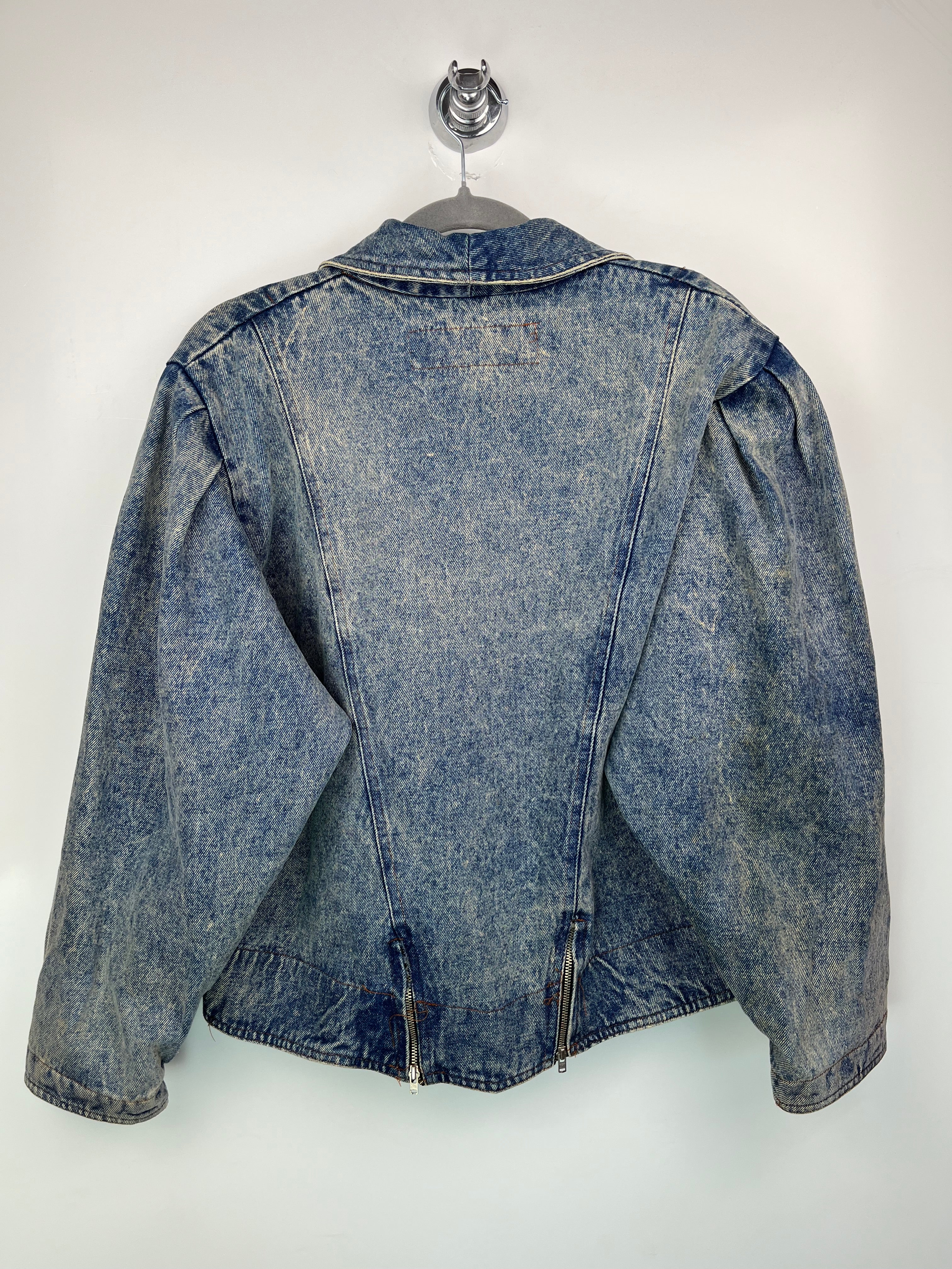 Giacca Vintage Acid Wash Made in Italy Anni ’80