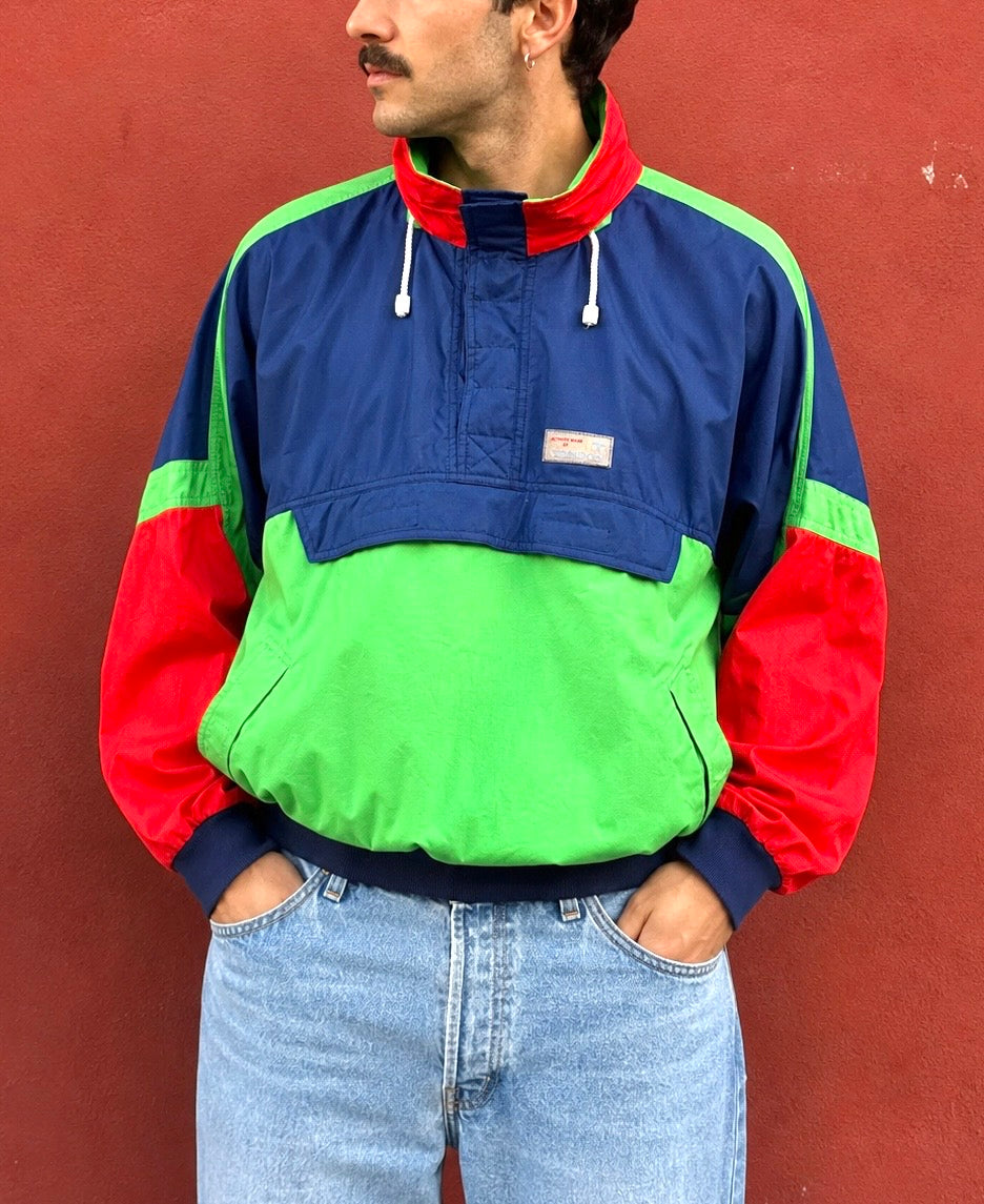 Vintage Tenson 90s Color Block Anorak Jacket