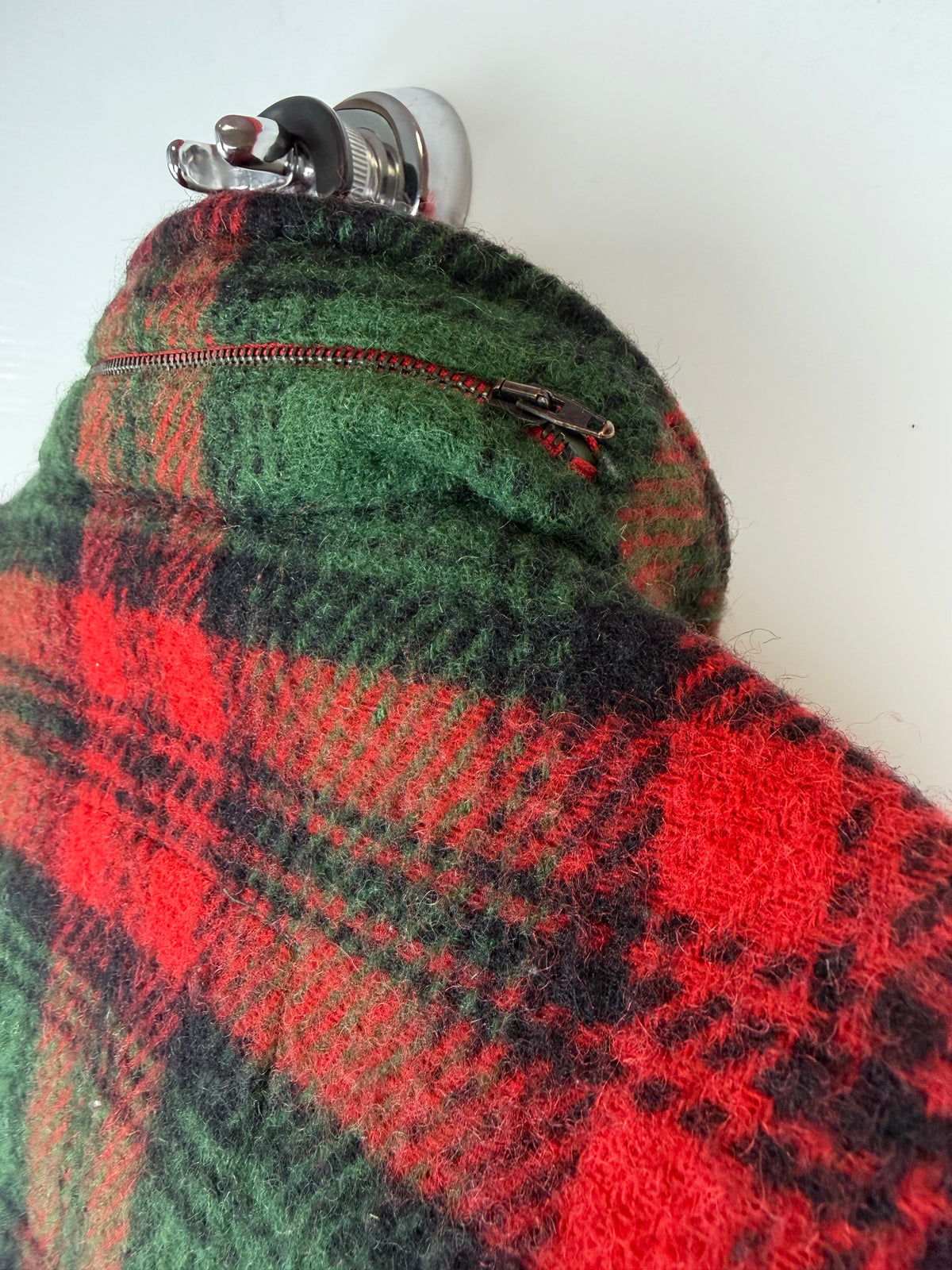 Cappotto vintage Pennyblack in lana tartan con interno rimovibile