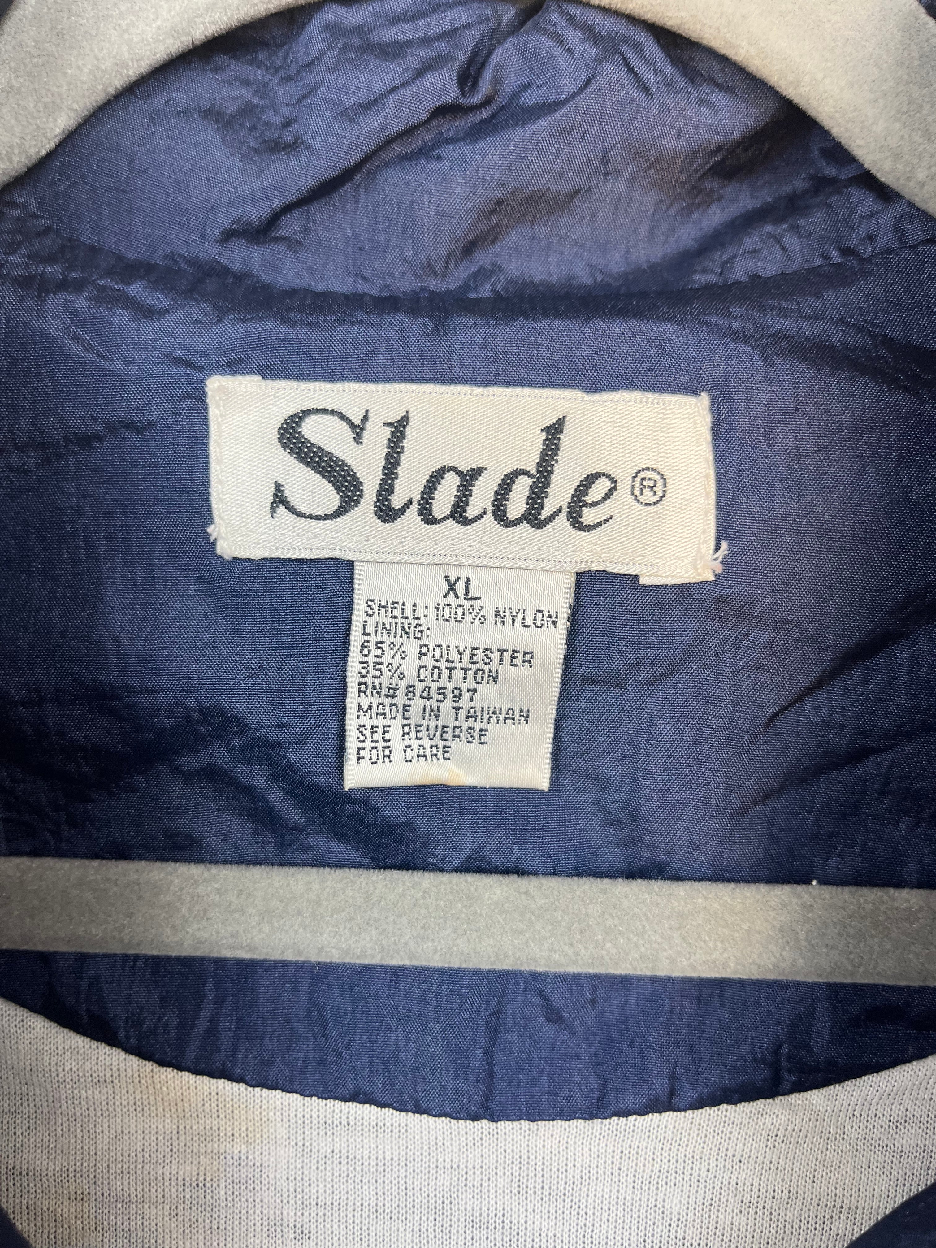 Vintage Baroque Blue Windbreaker