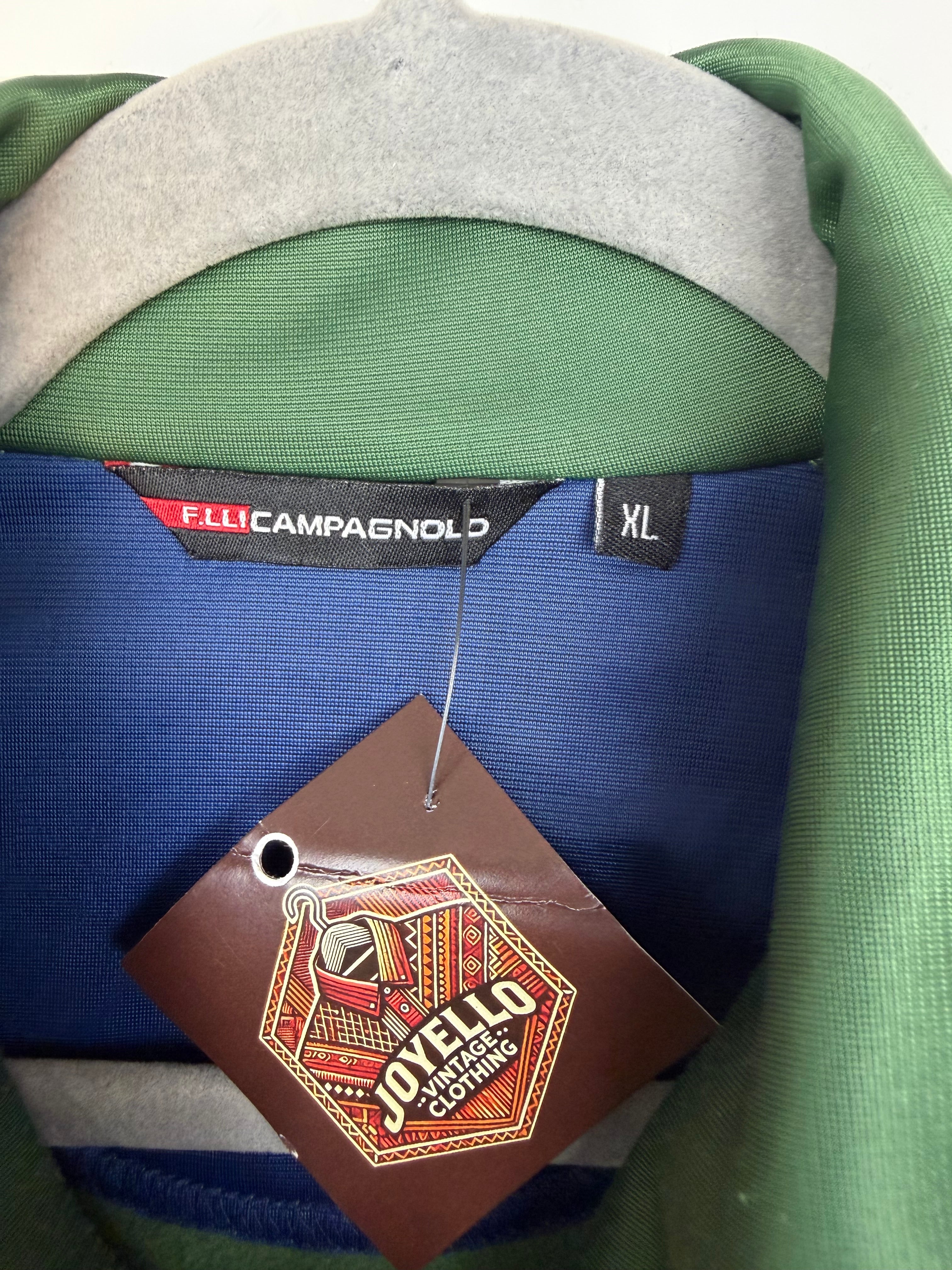 F.lli Campagnolo Vintage Track Jacket 90s Green XL