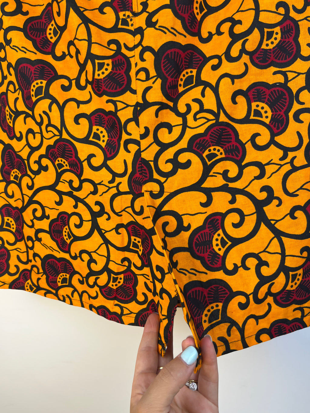 Gonna vintage in wax africano