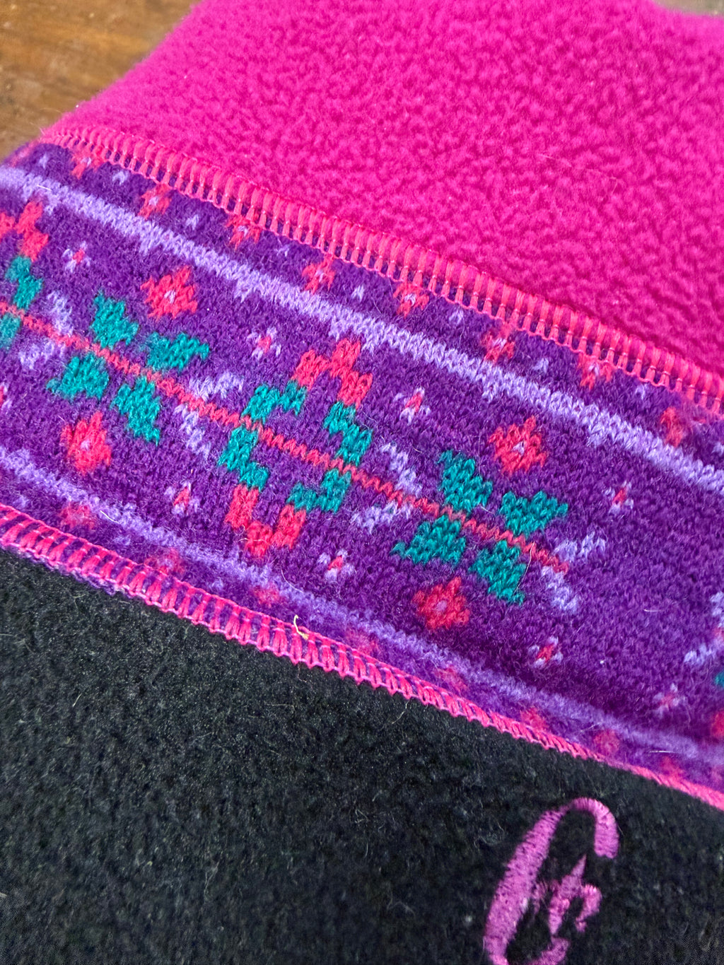 Cappello vintage Conte of Florence – Fucsia ski style