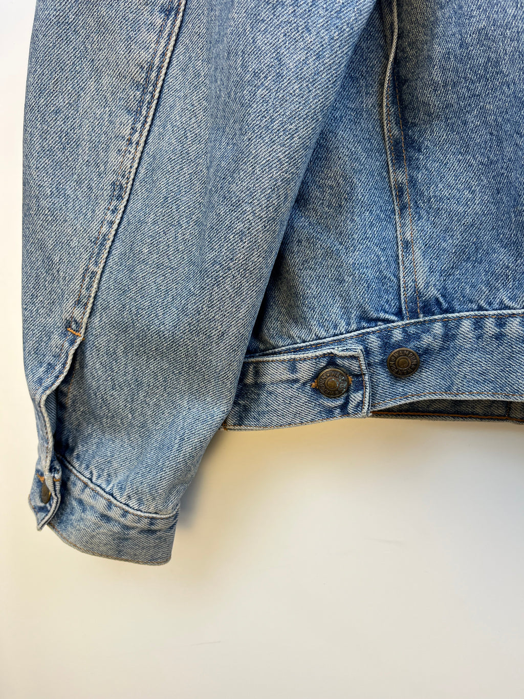 Giacca Jeans Vintage Oversize Denim Chiaro XXL