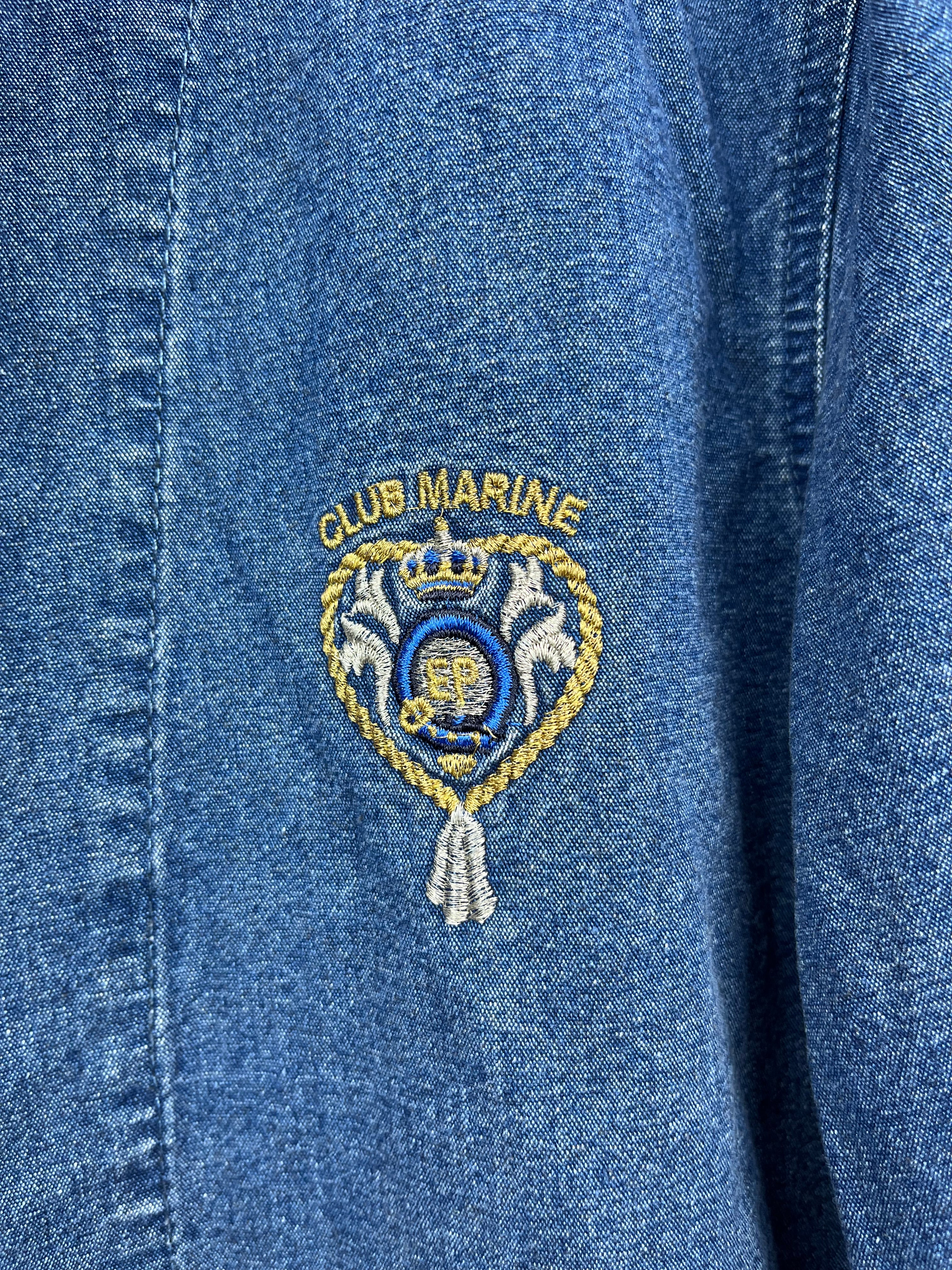 Vintage Denim Blazer Club Marine El Paso