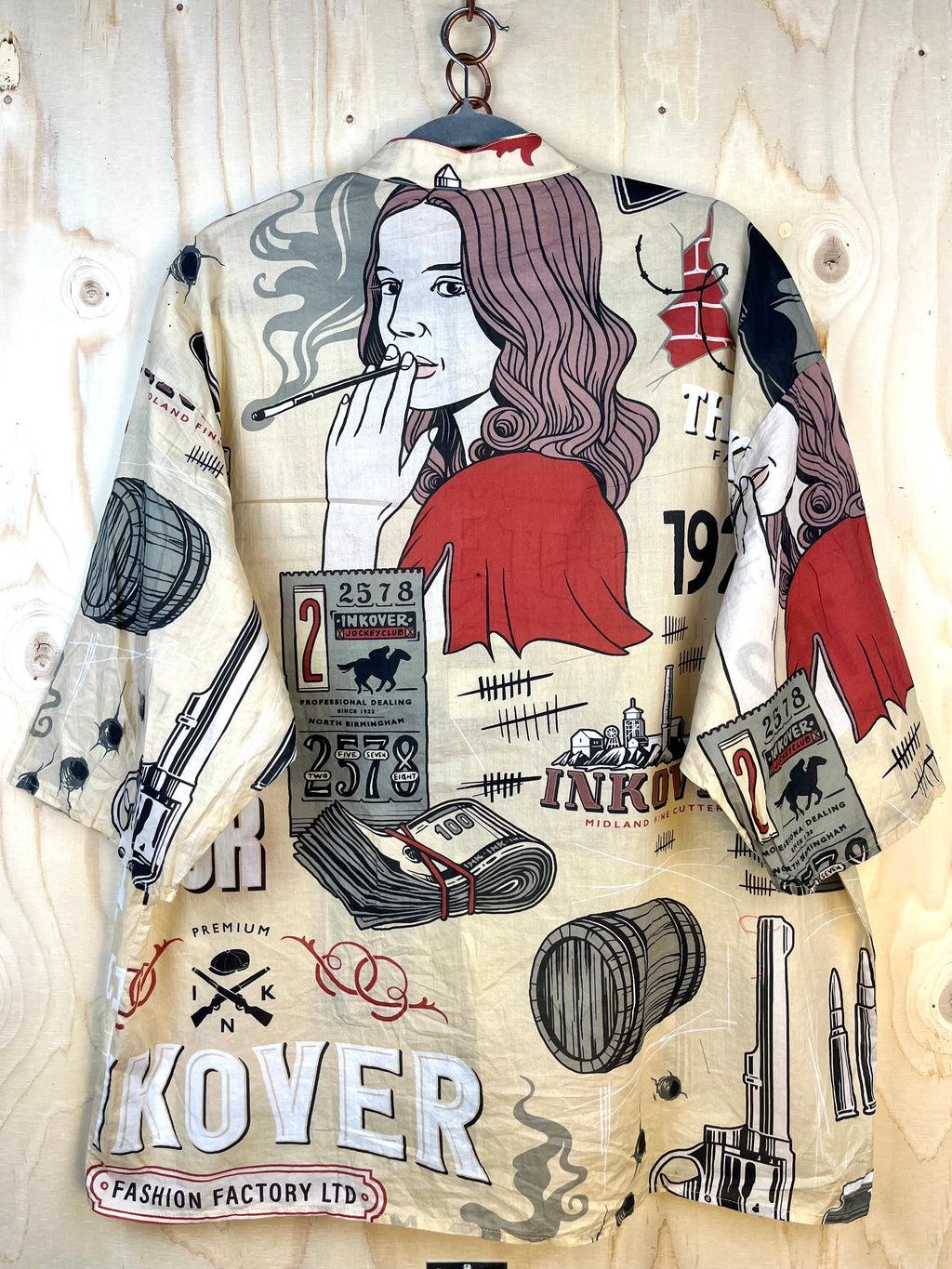 Camicia Vintage Inkover Graphic Made in Italy