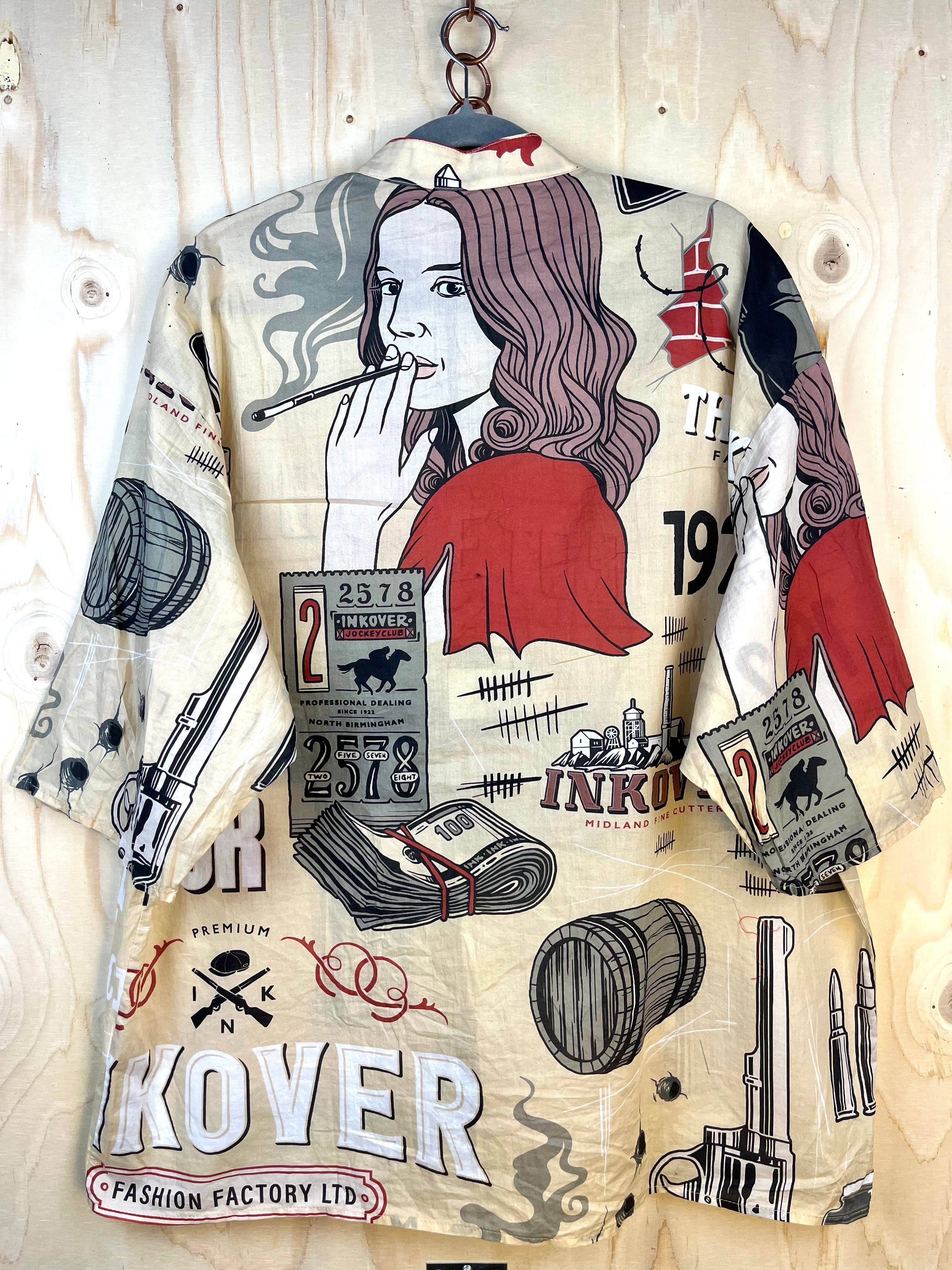 Camicia Vintage Inkover Graphic Made in Italy