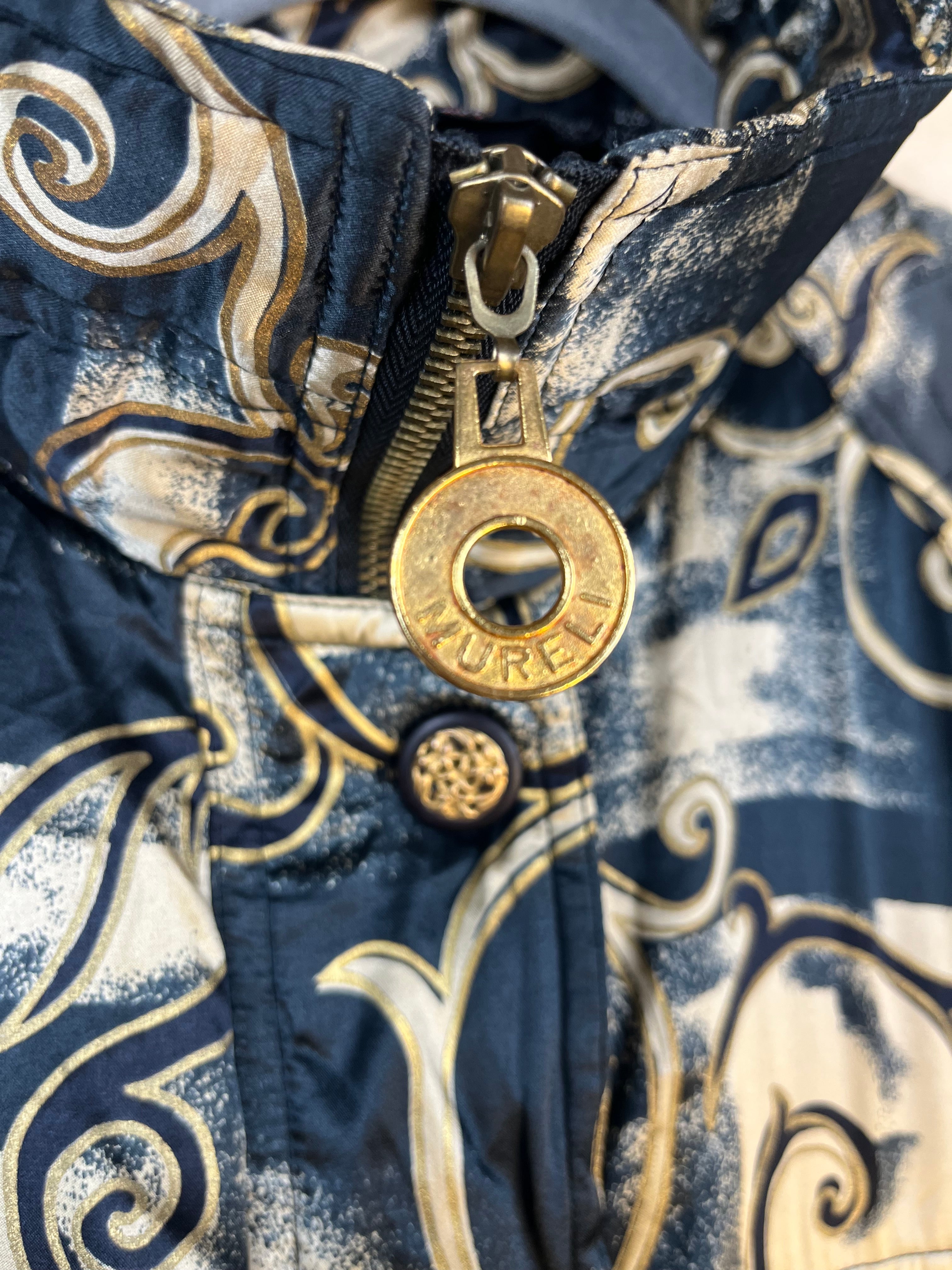 Vintage Silk Baroque Jacket 90s