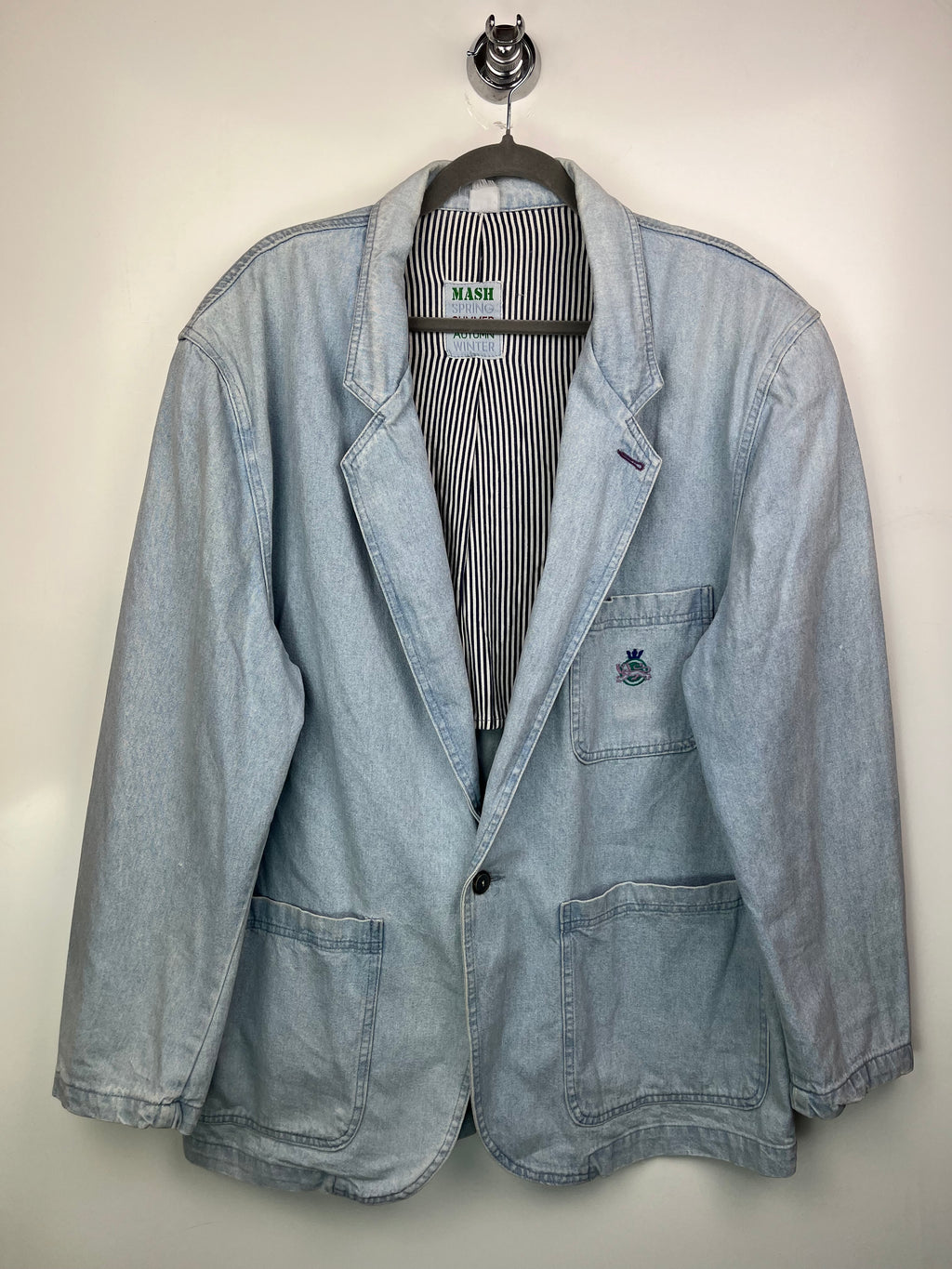 Blazer Vintage Denim Made in Italy