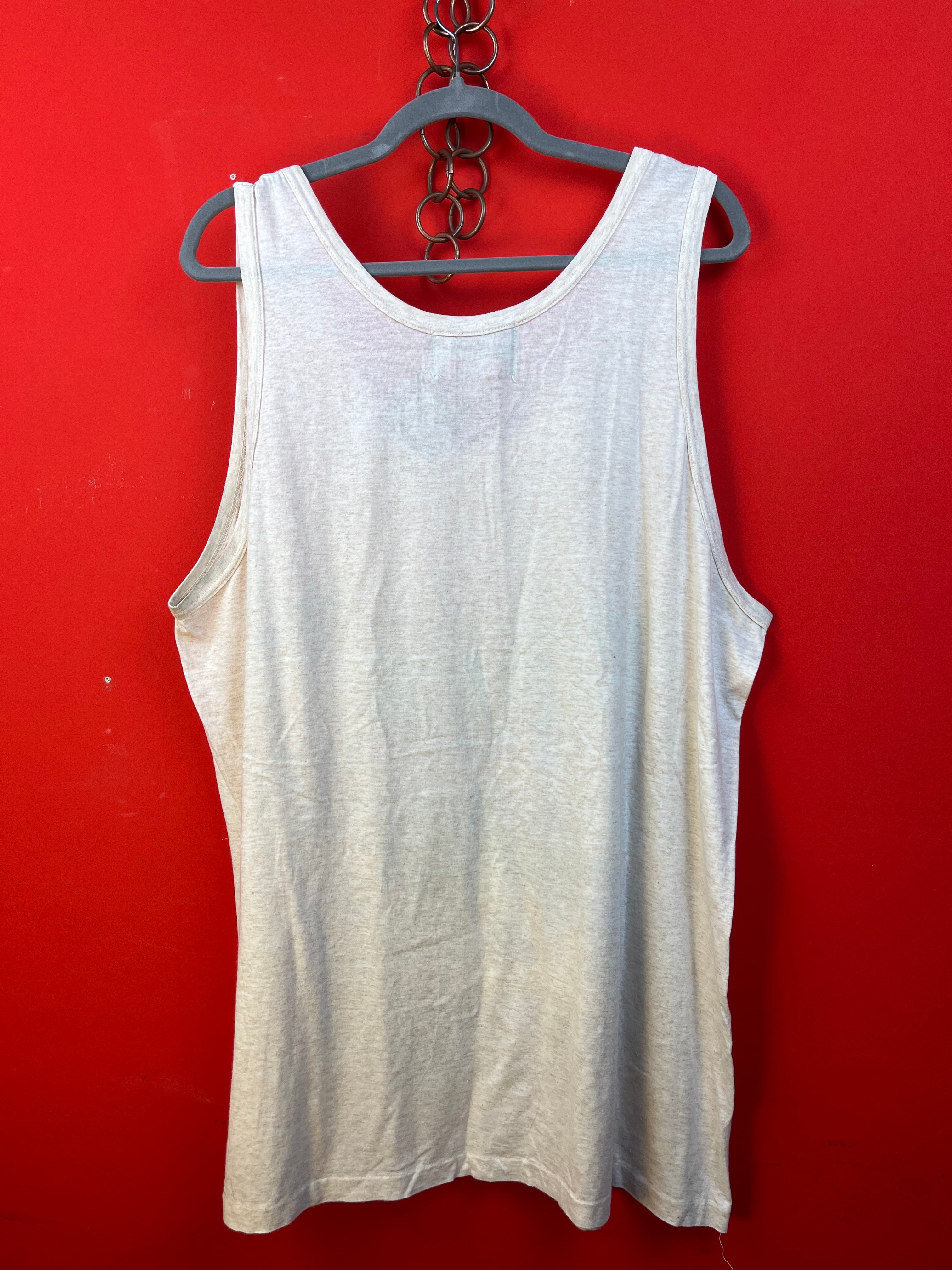 Vintage 90s Basketball Graphic Tank Top Made in Italy