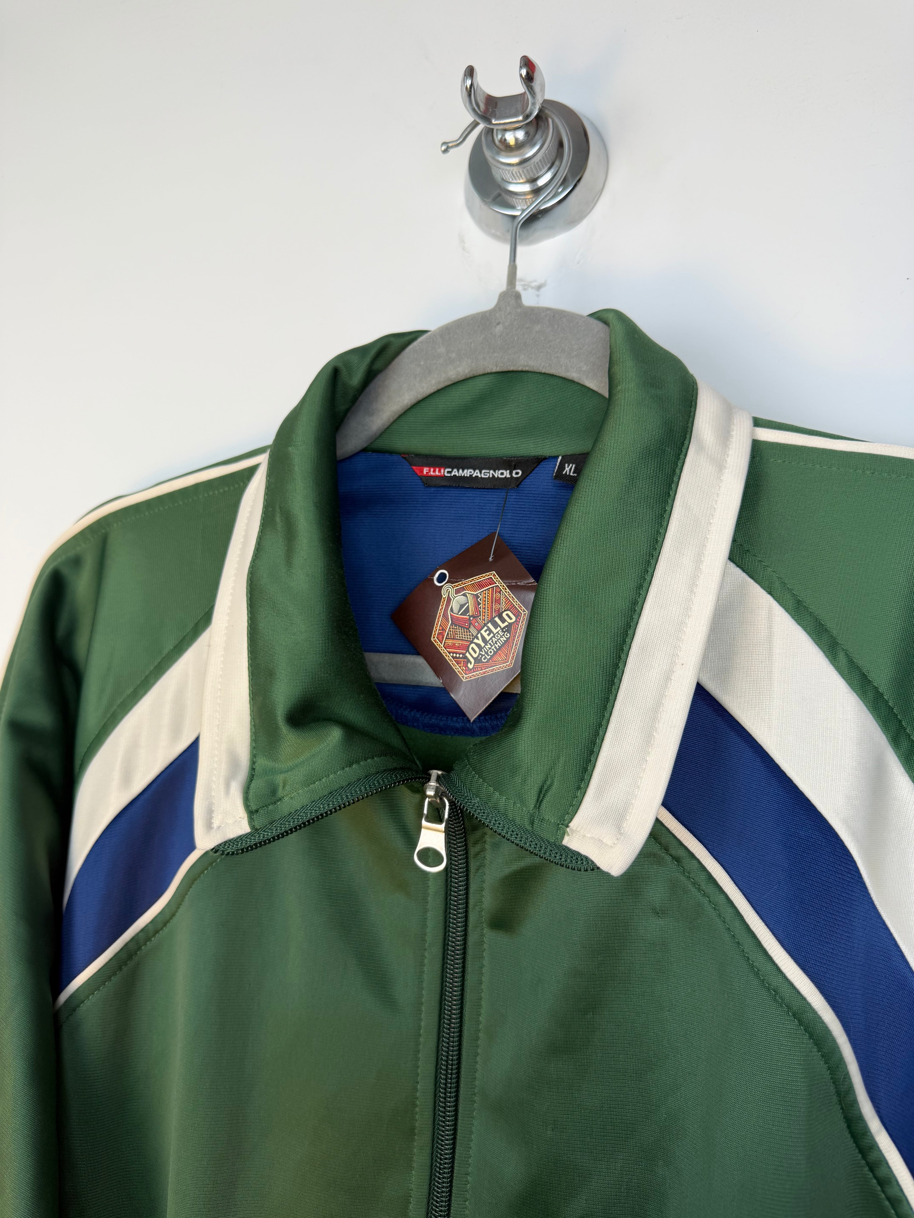 F.lli Campagnolo Vintage Track Jacket 90s Green XL