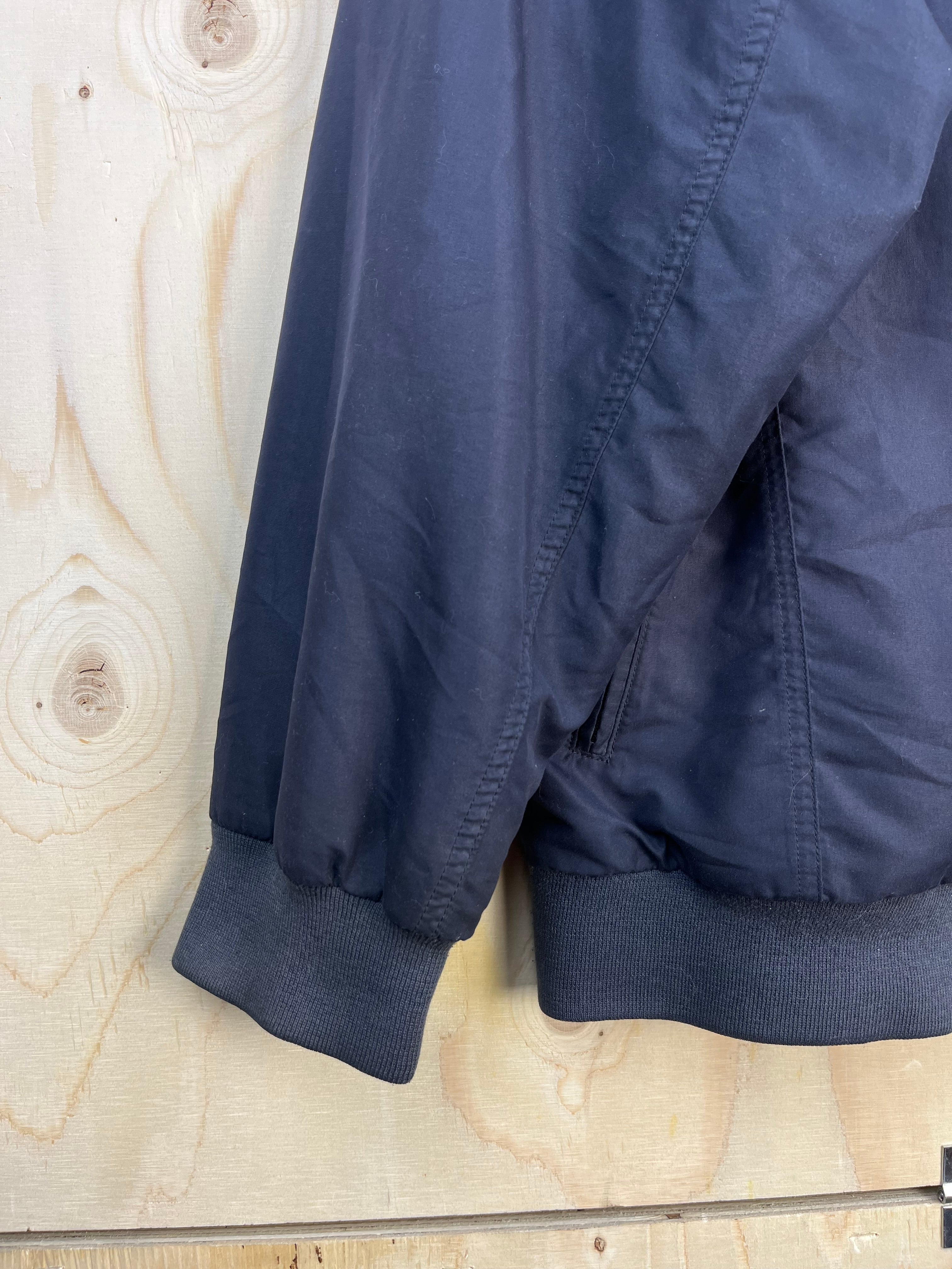 Vintage Adidas Track Jacket Navy Grey 90s Zip-Up