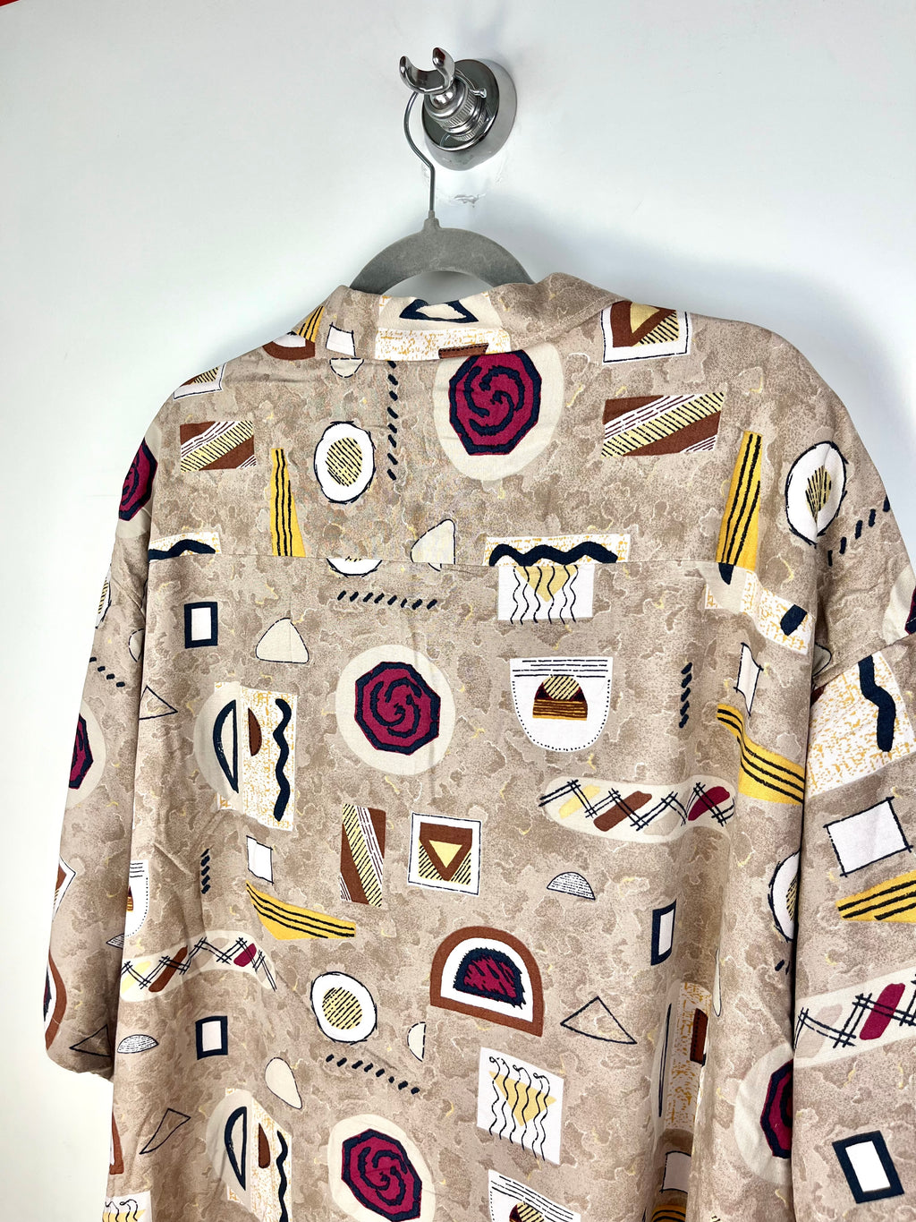 Camicia Vintage Casa Moda Anni ’90 Fantasia Astratta Oversize
