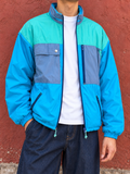 Giacca vintage Colmar Spacerace – azzurro e verde acqua