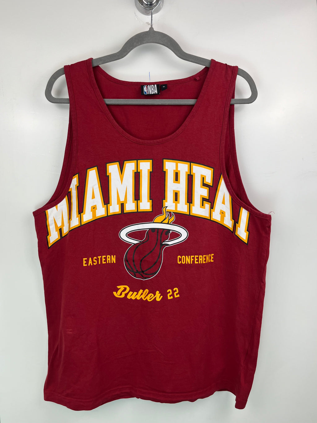 Canotta NBA Miami Heat Butler 22 Vintage Bordeaux