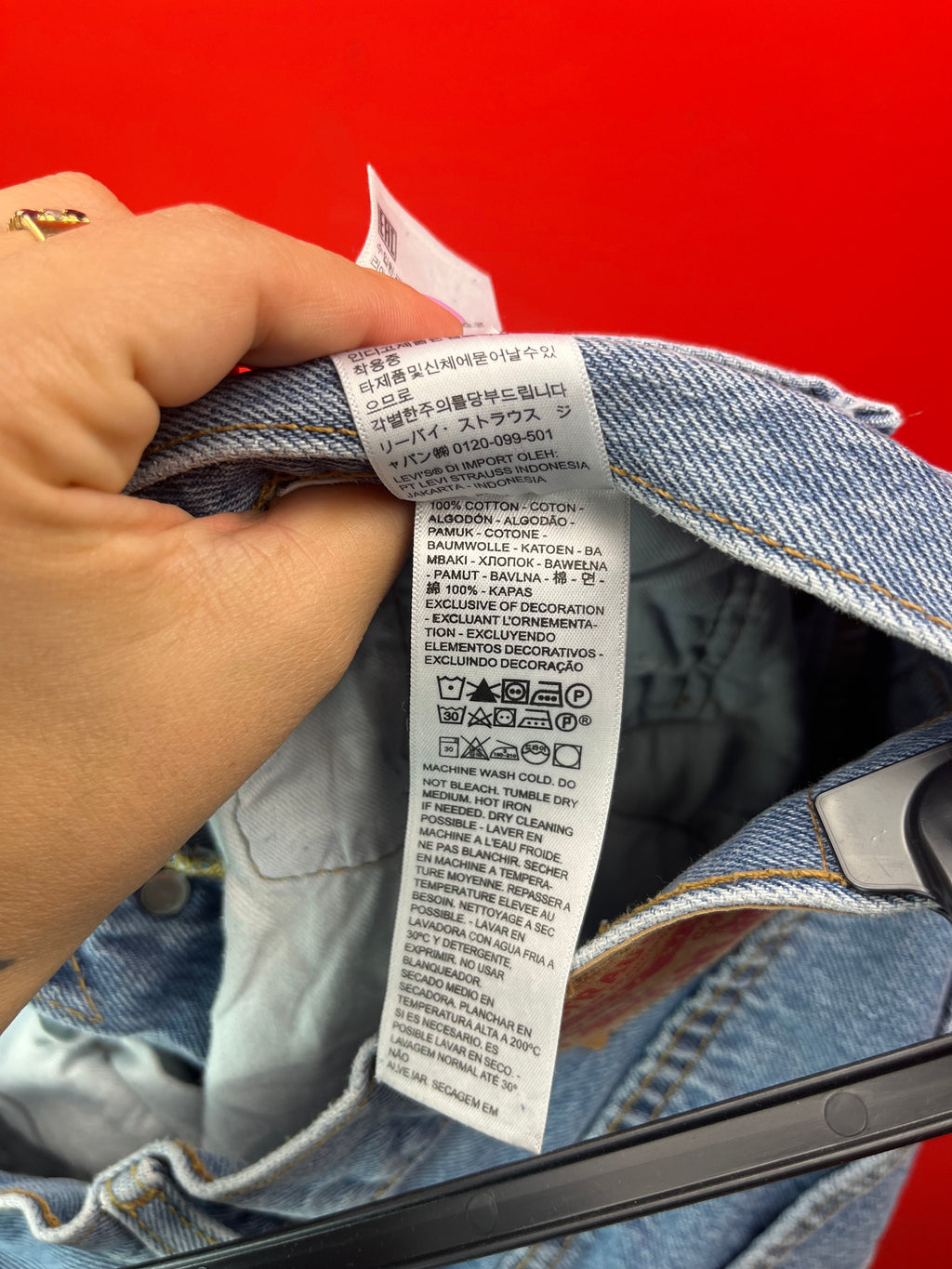 Levi’s 501 Vintage Denim Shorts Vita Alta