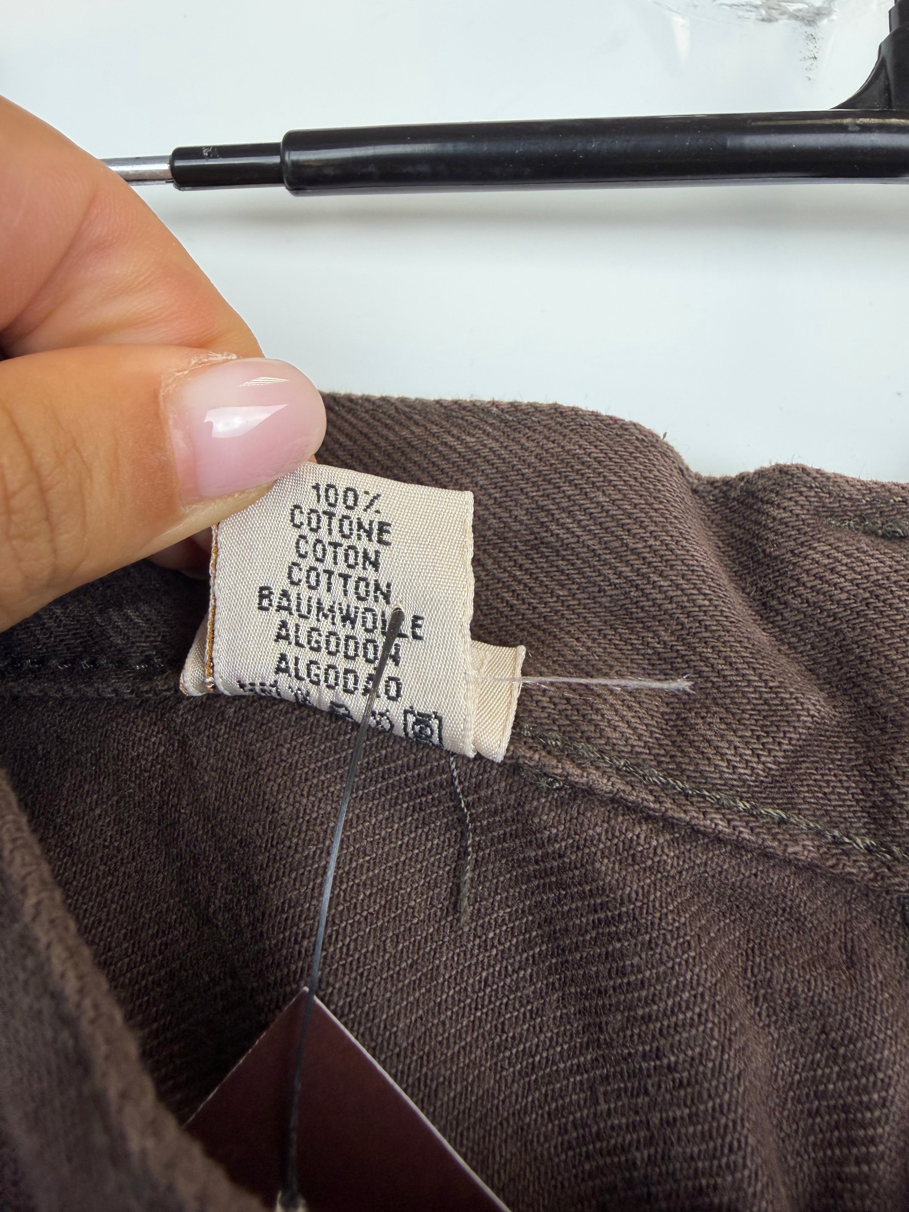Replay Jeans Vintage Marroni 100% Cotone Regular W32