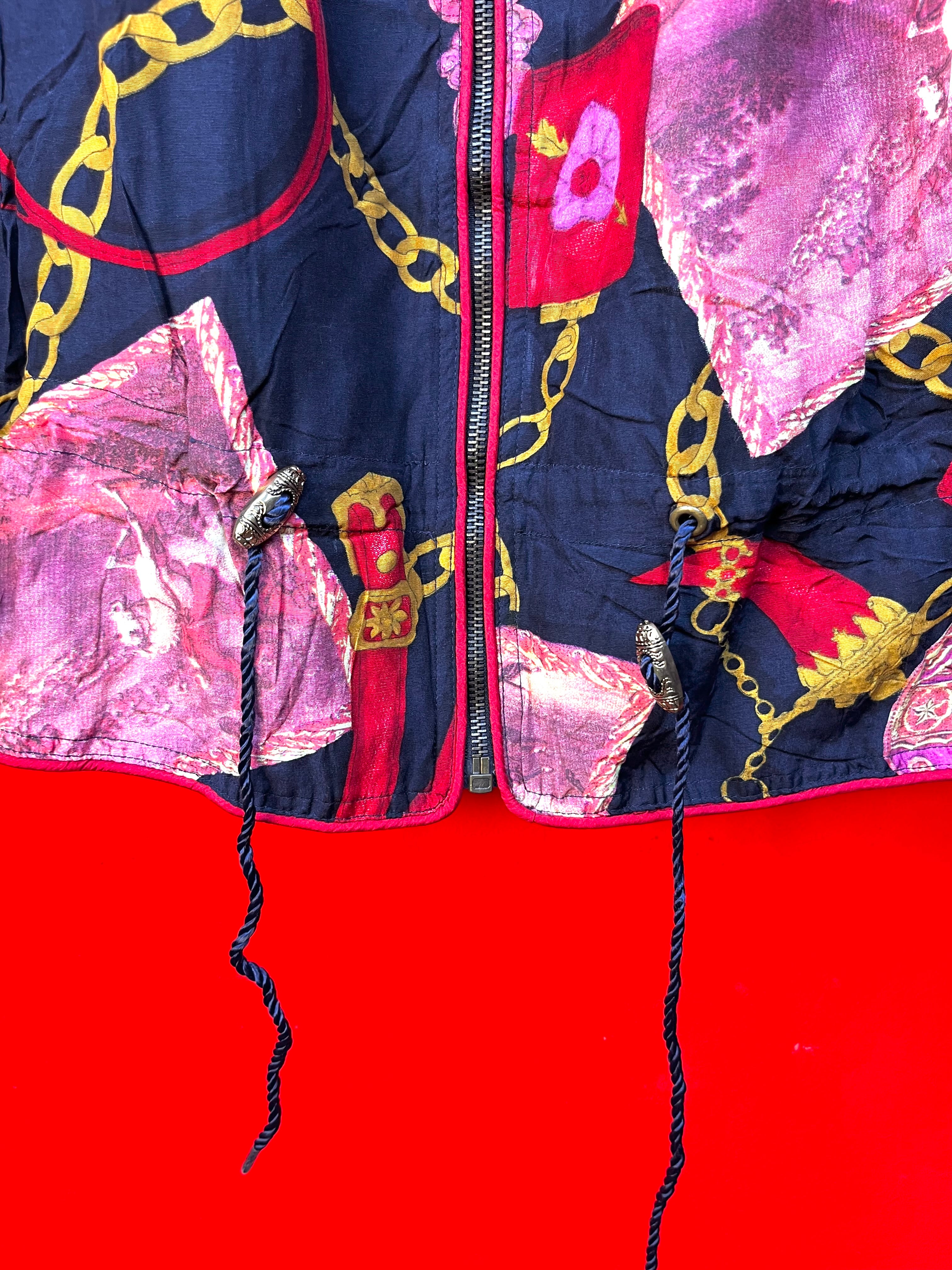 Giacca Vintage 90s Baroque Windbreaker