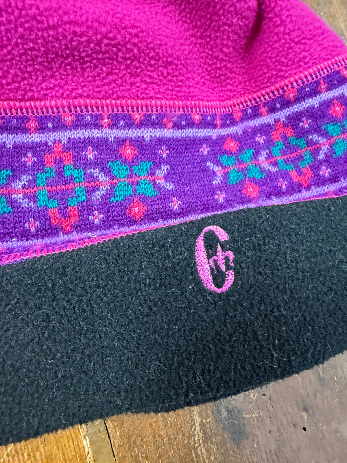 Cappello vintage Conte of Florence – Fucsia ski style