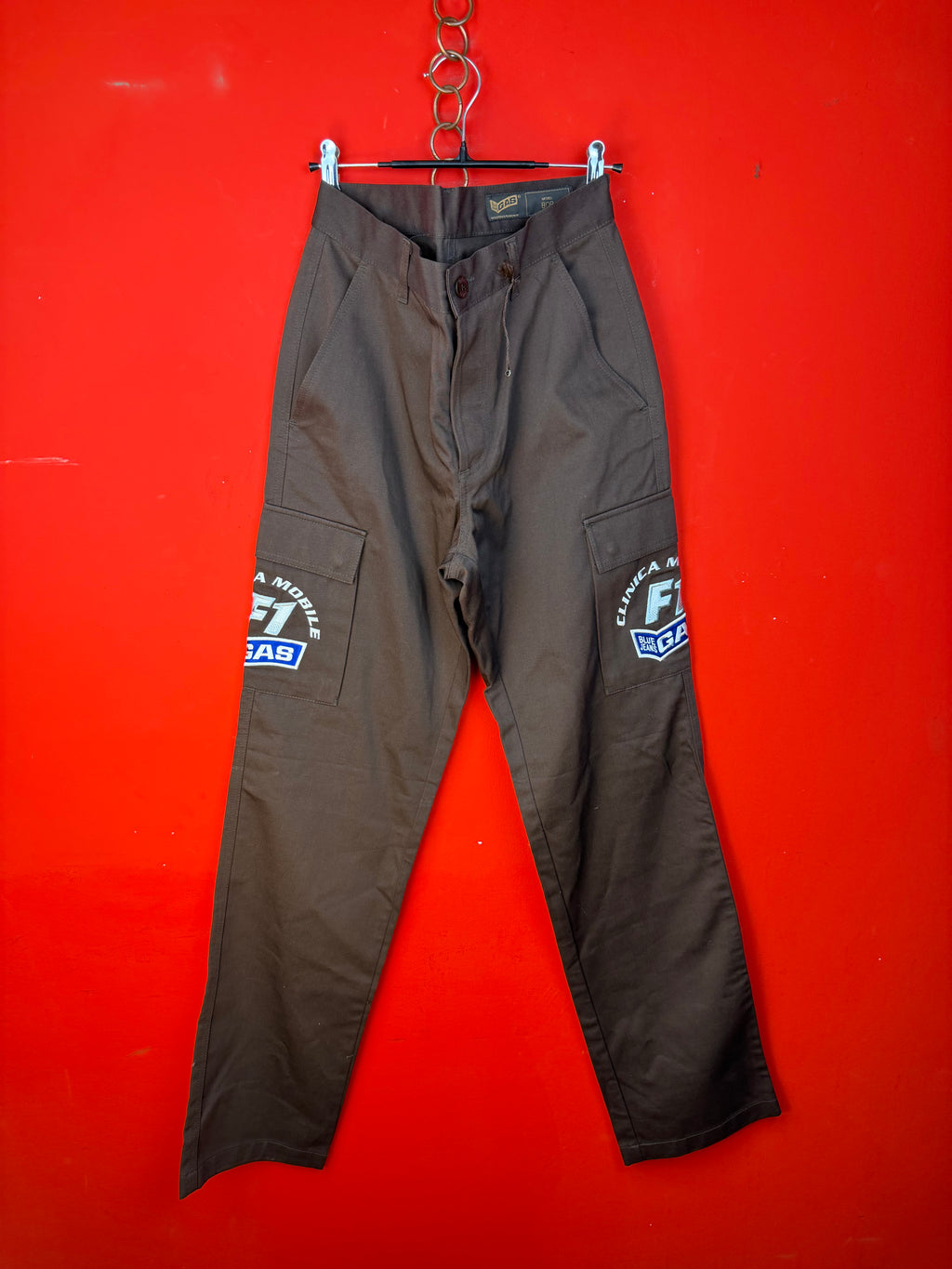 Vintage GAS BOB F1 Clinica Mobile Pants – Made in Italy – Y2K