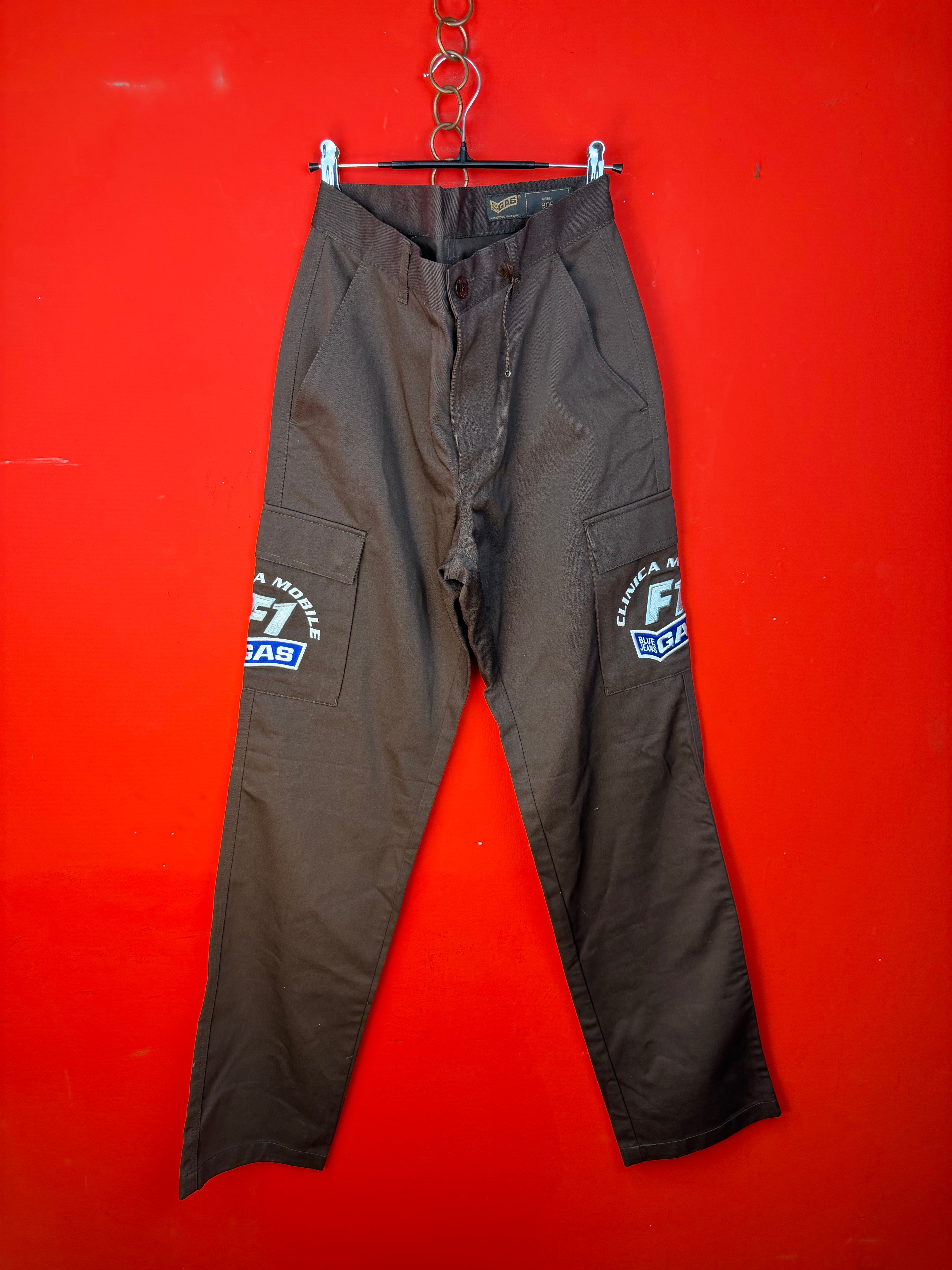 Vintage GAS BOB F1 Clinica Mobile Pants – Made in Italy – Y2K