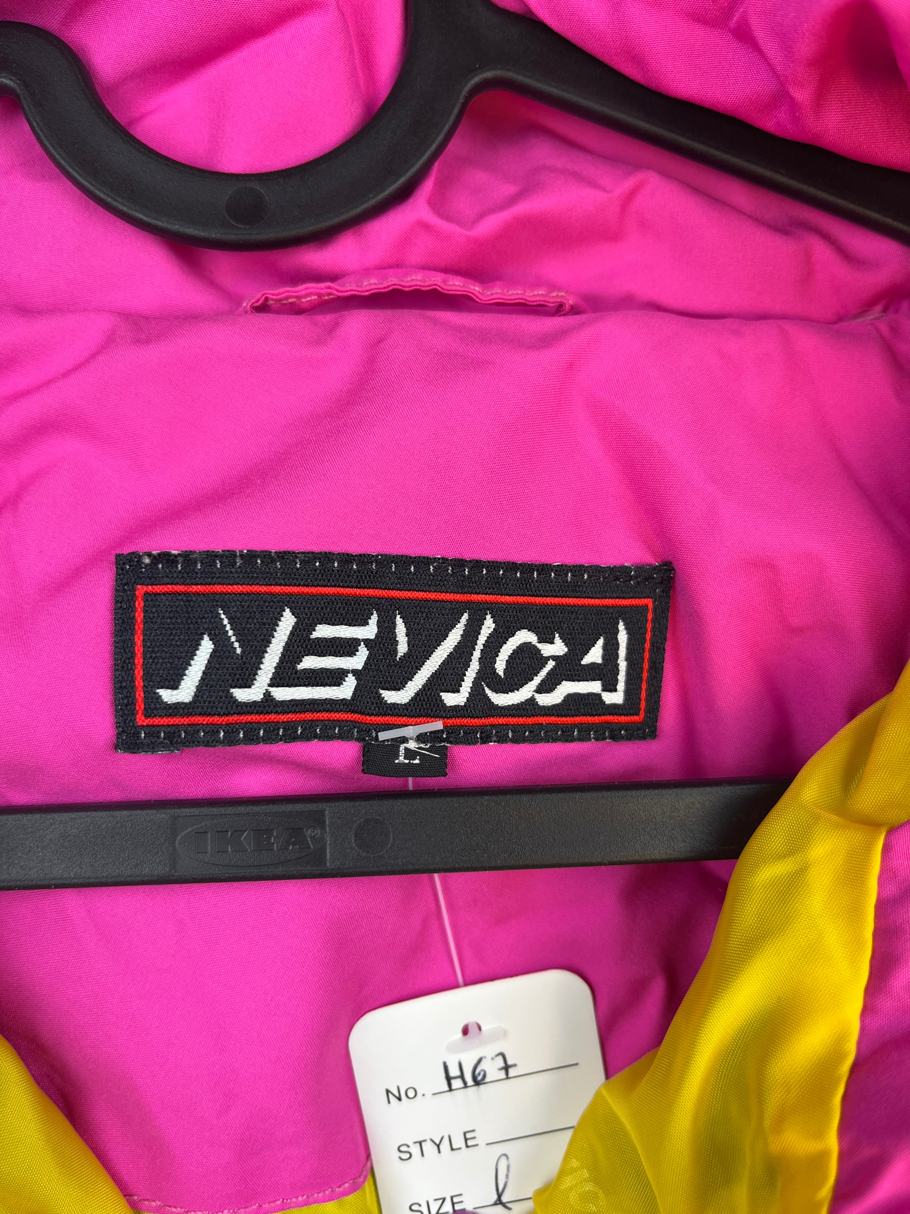 Vintage Nevica Colorblock Ski Anorak 90s Fleece