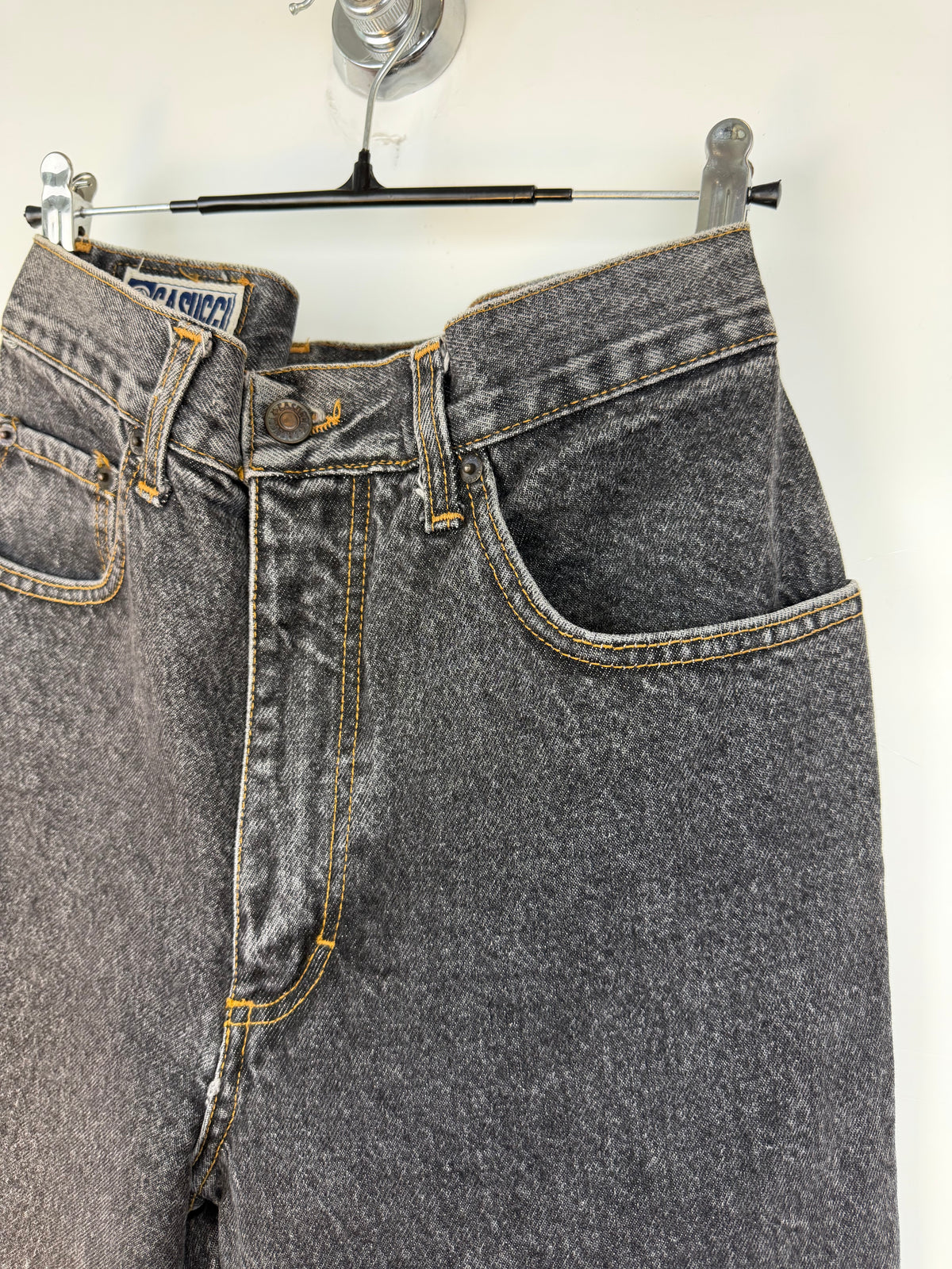 Jeans vintage Casucci grigio slavato con cartellini originali