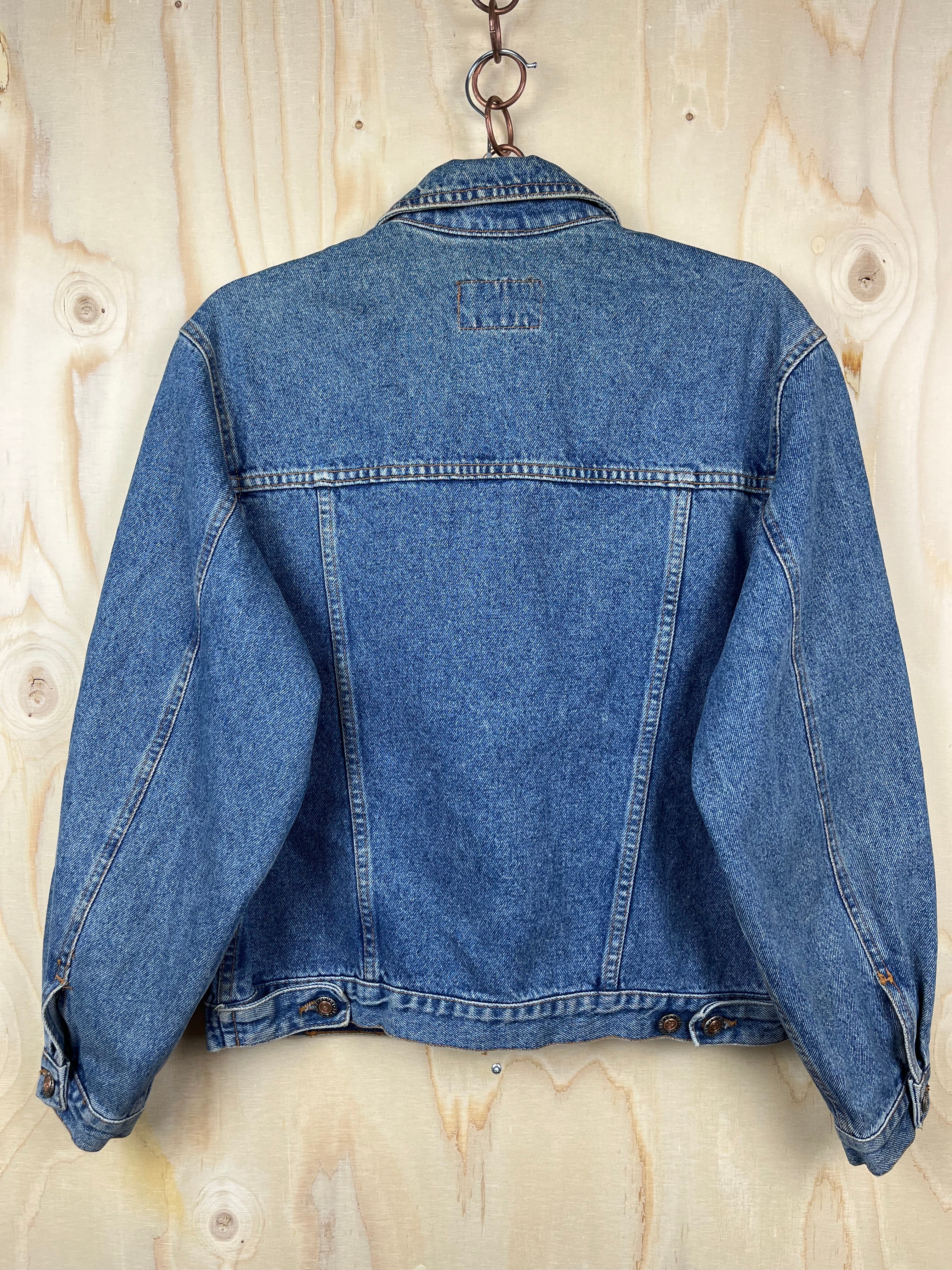 Vintage Benetton Denim Jacket – Blue Family Jeans Made in Italy