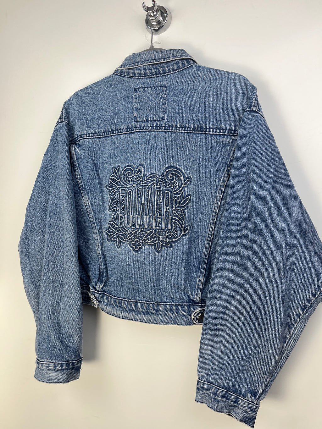 Giacca Denim Vintage Cropped Pop 84 Made in Italy