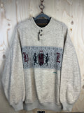 Vintage Il Granchio Lambswool Blend Knit Sweatshirt Crest Made in Italy XL