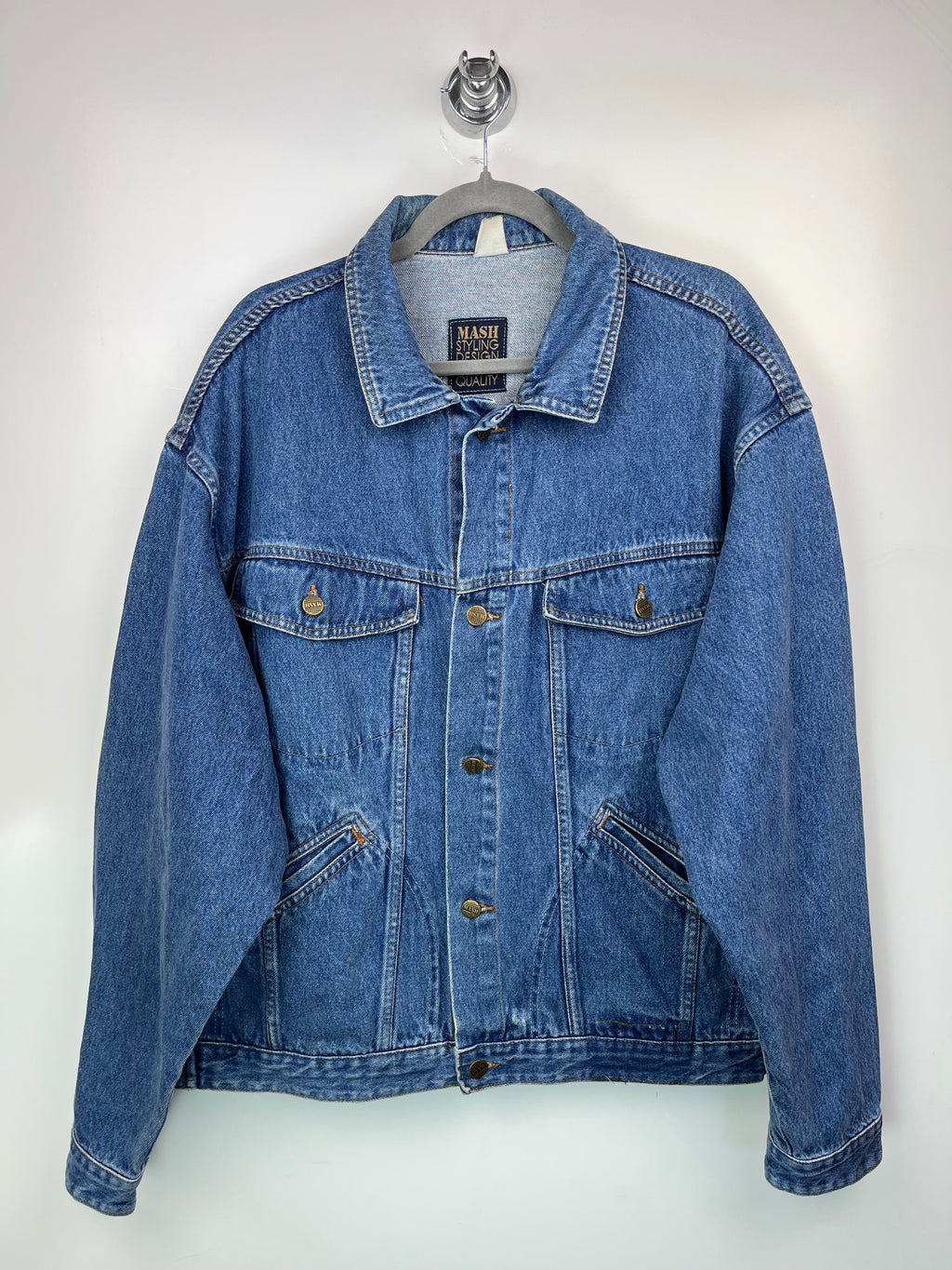 Giacca Denim Vintage Made in Italy Oversize