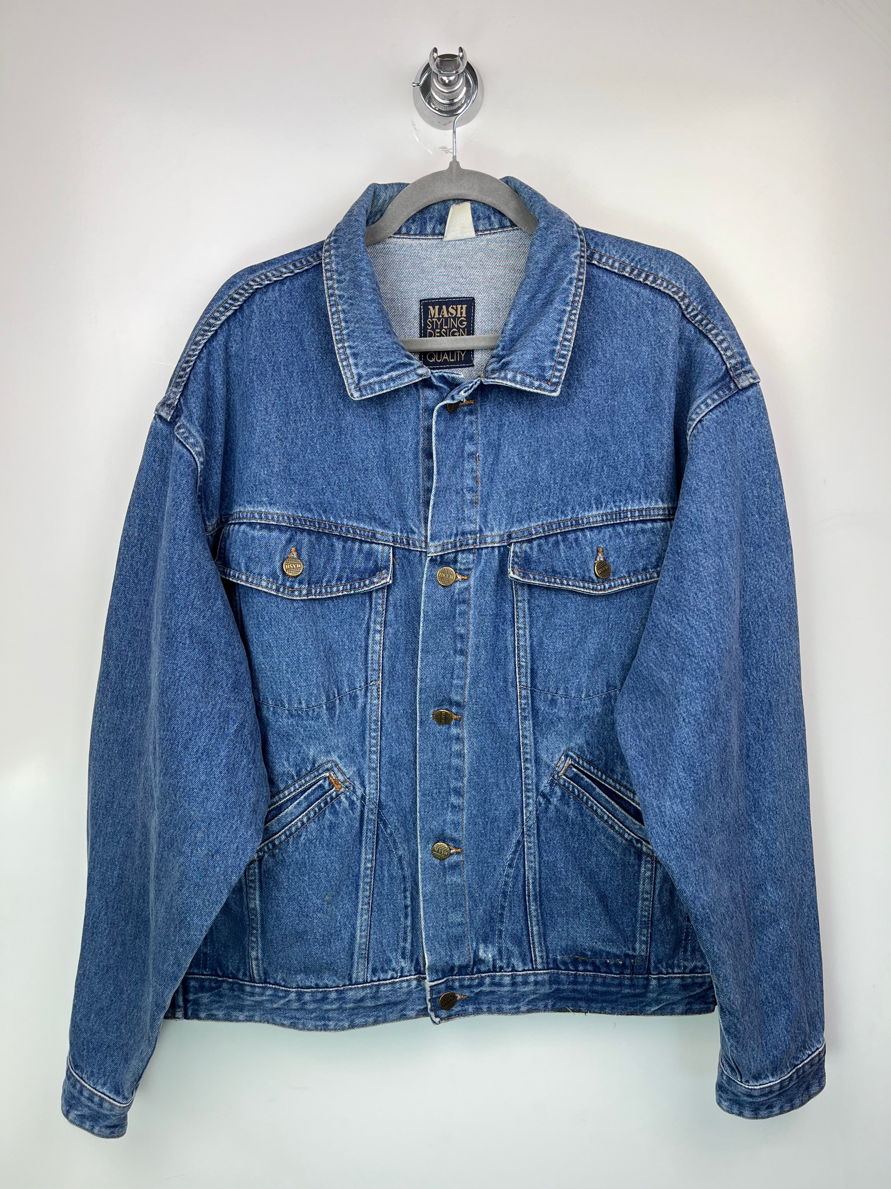 Giacca Denim Vintage Made in Italy Oversize