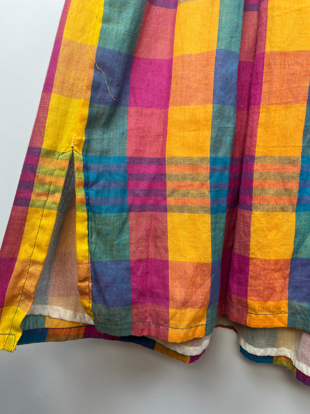 Abito Vintage Made in Italy Multicolor in Cotone
