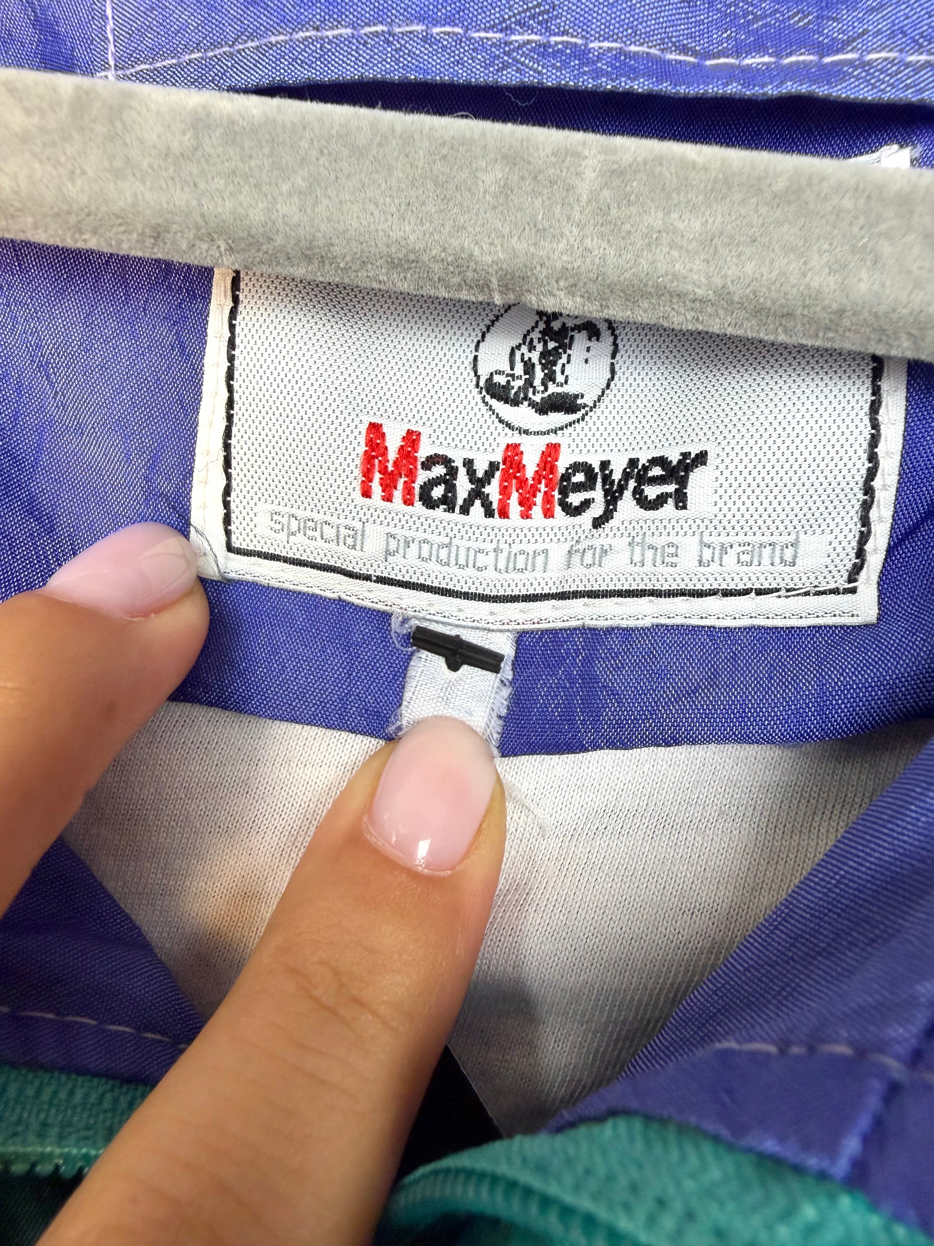 MaxMeyer 1990 Color Block Windbreaker Jacket