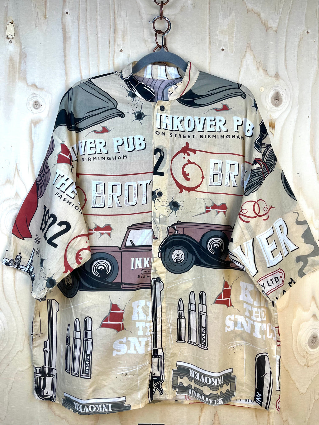 Camicia Vintage Inkover Graphic Made in Italy