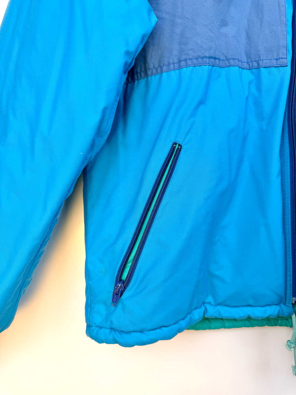 Giacca vintage Colmar Spacerace – azzurro e verde acqua