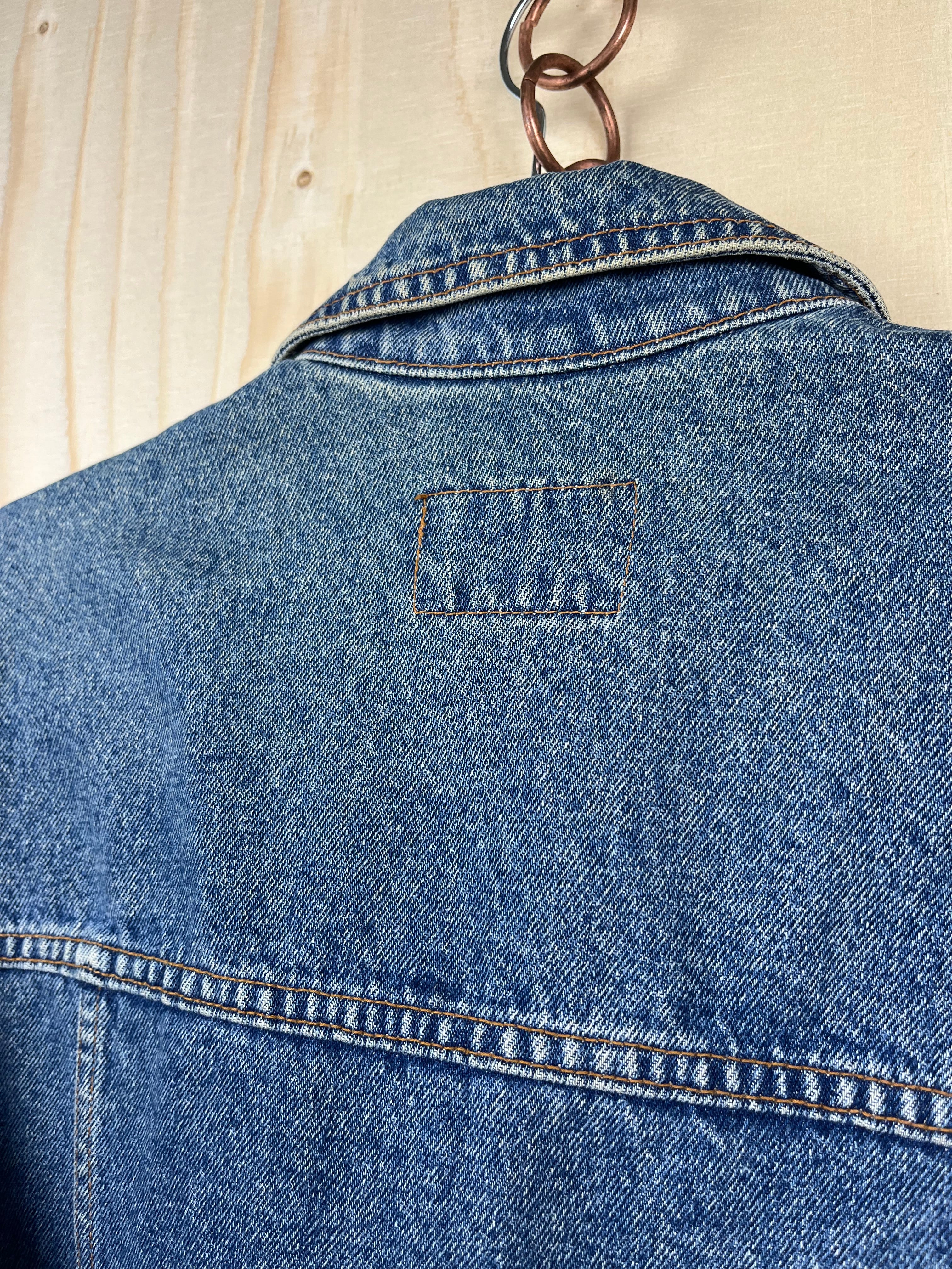 Vintage Benetton Denim Jacket – Blue Family Jeans Made in Italy