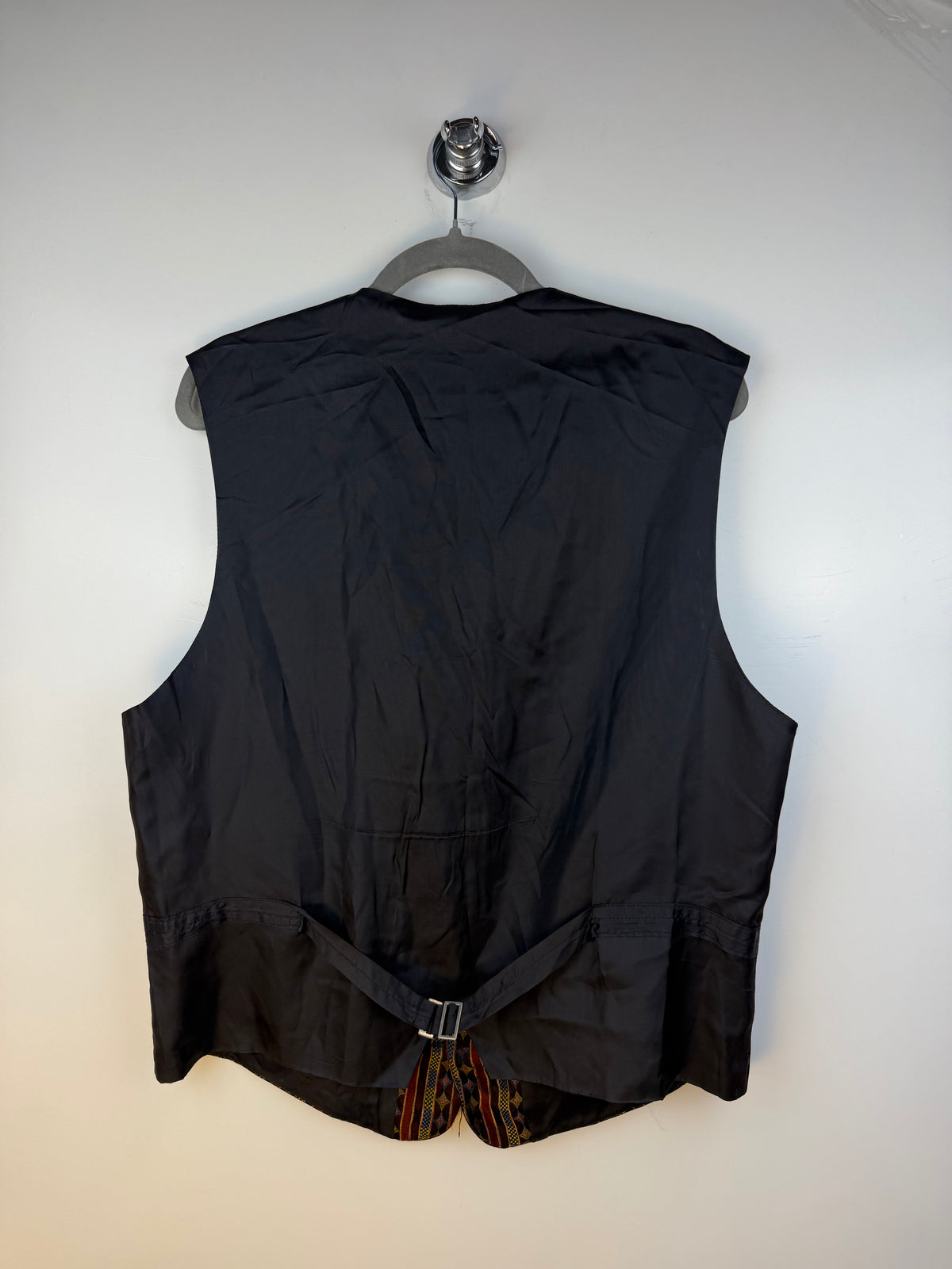 Gilet vintage Giacomo Larusso con fantasia geometrica
