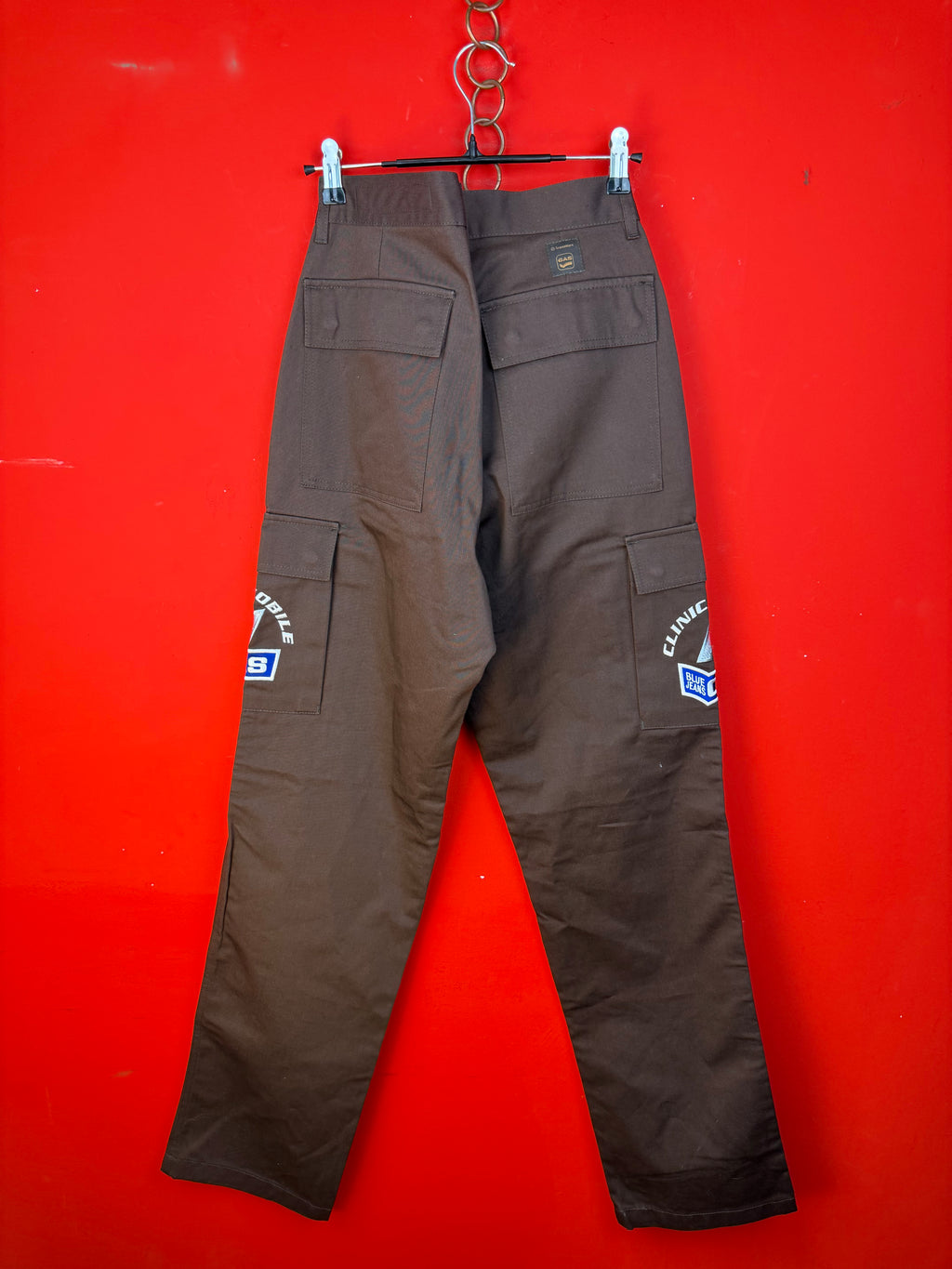 Vintage GAS BOB F1 Clinica Mobile Pants – Made in Italy – Y2K