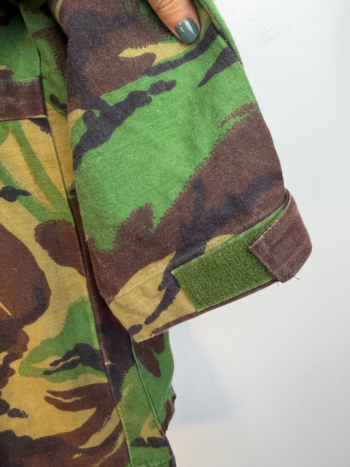 Giacca militare vintage originale British Army – camouflage DPM
