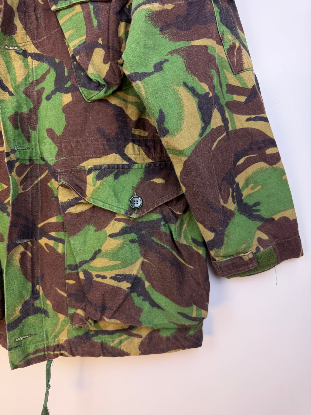 Giacca militare vintage originale British Army – camouflage DPM